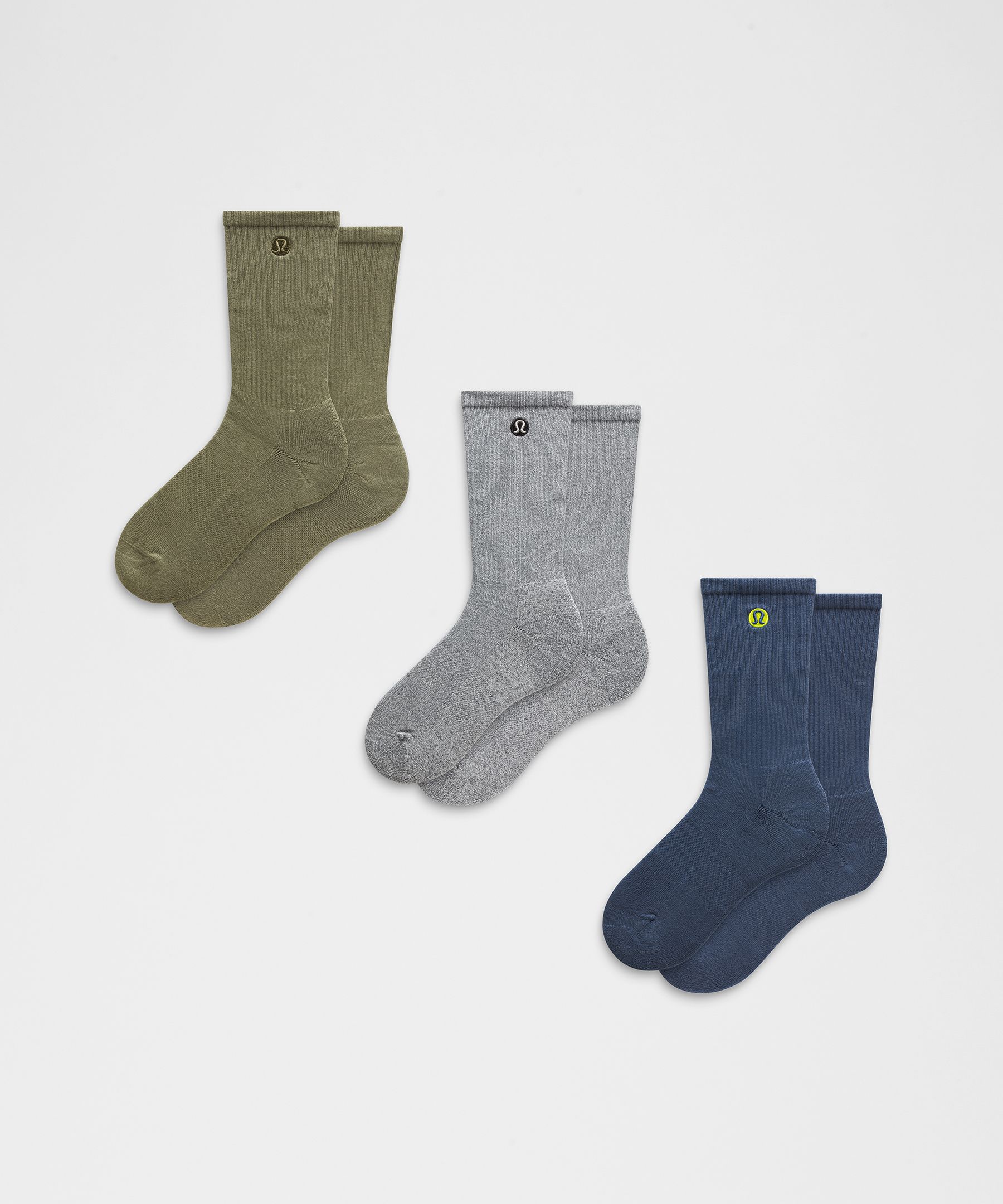 Unisex Daily Essential Crew Socks 