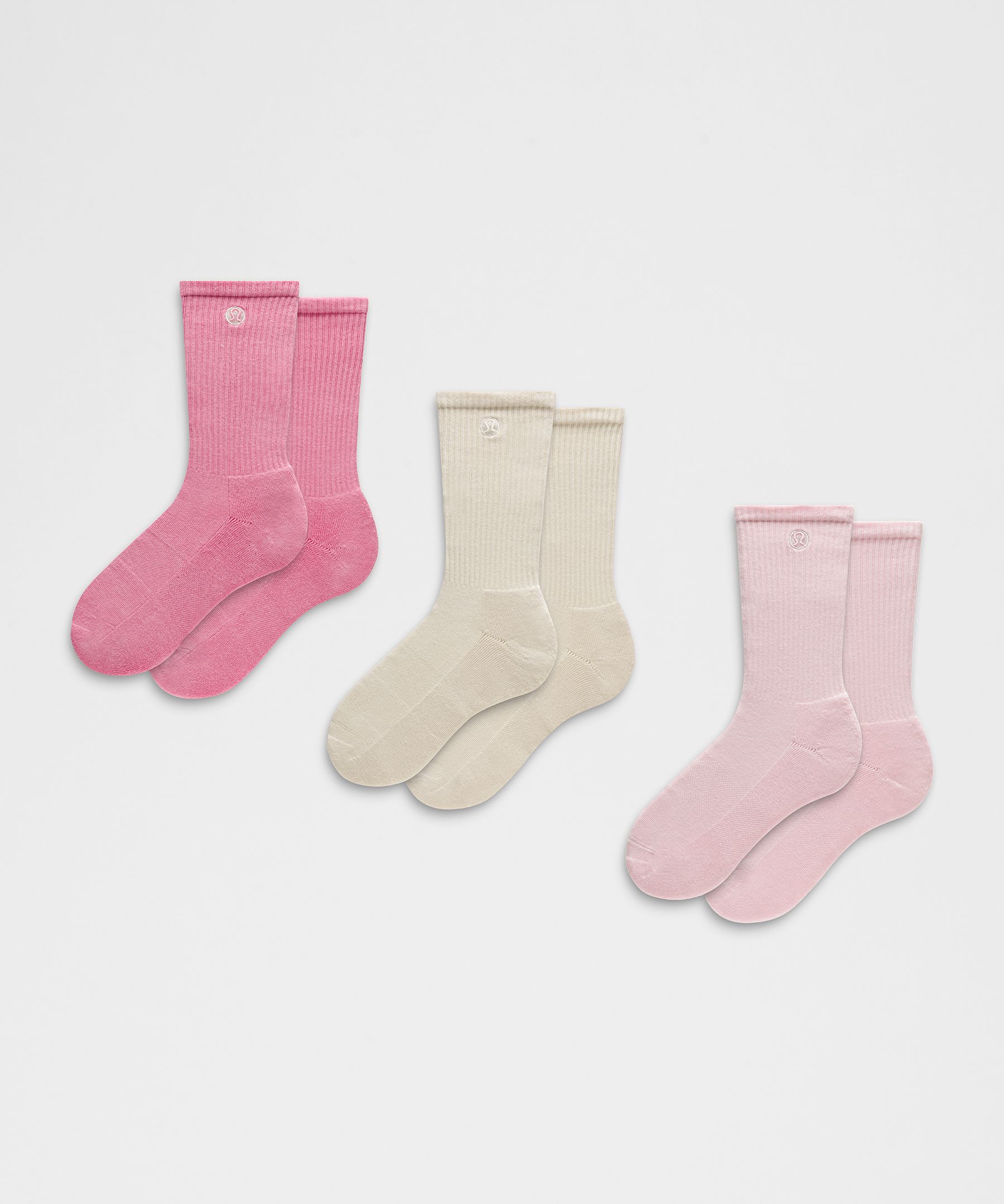 Unisex Daily Essential Crew Socks 