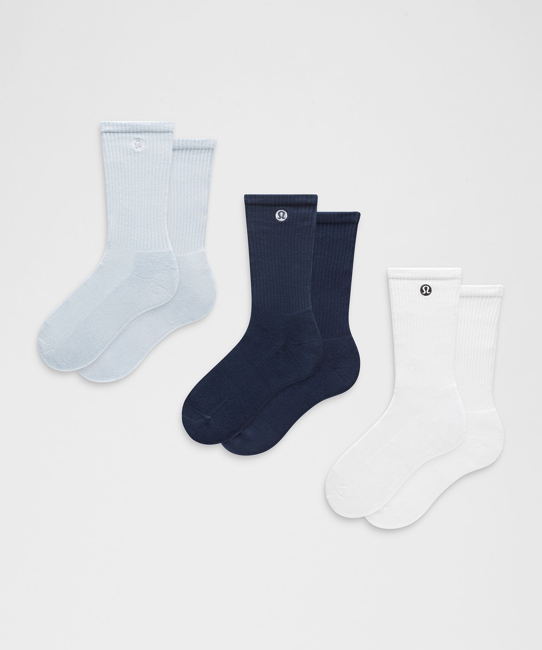 Unisex Daily Essential Crew Socks 