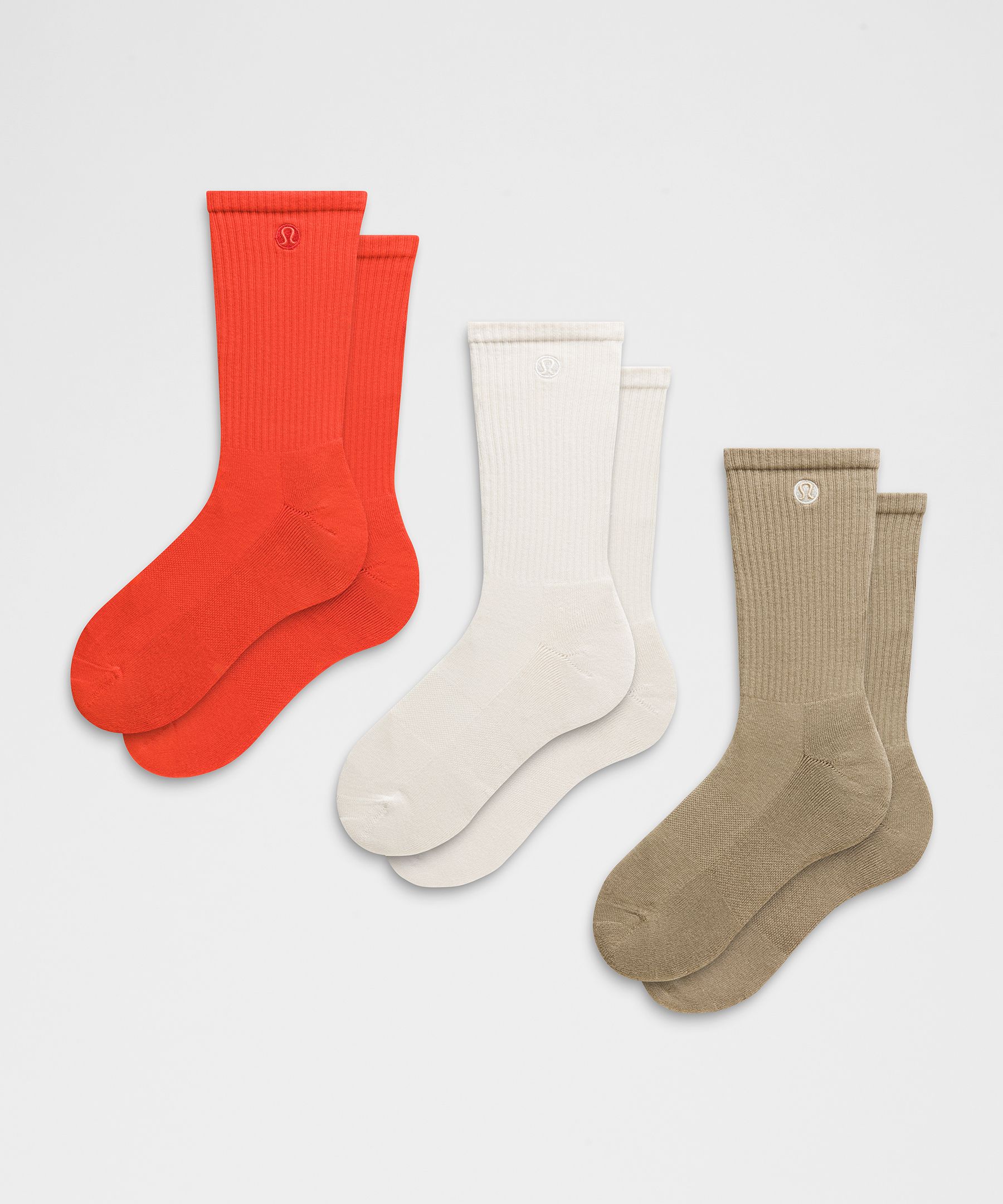 Unisex Daily Essential Crew Socks 