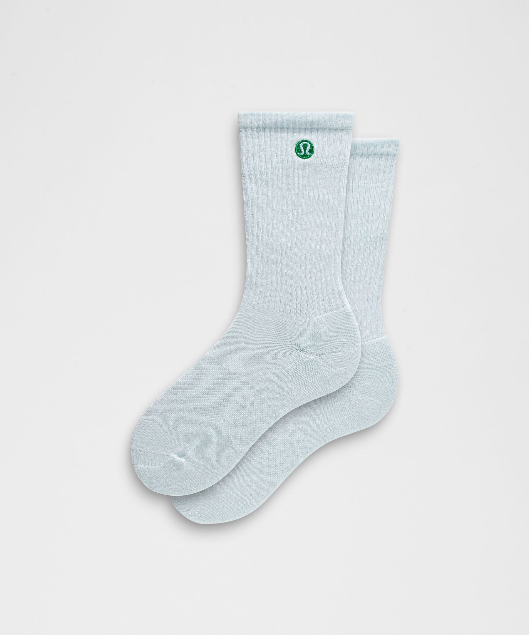 Unisex Daily Essential Crew Socks - Blue