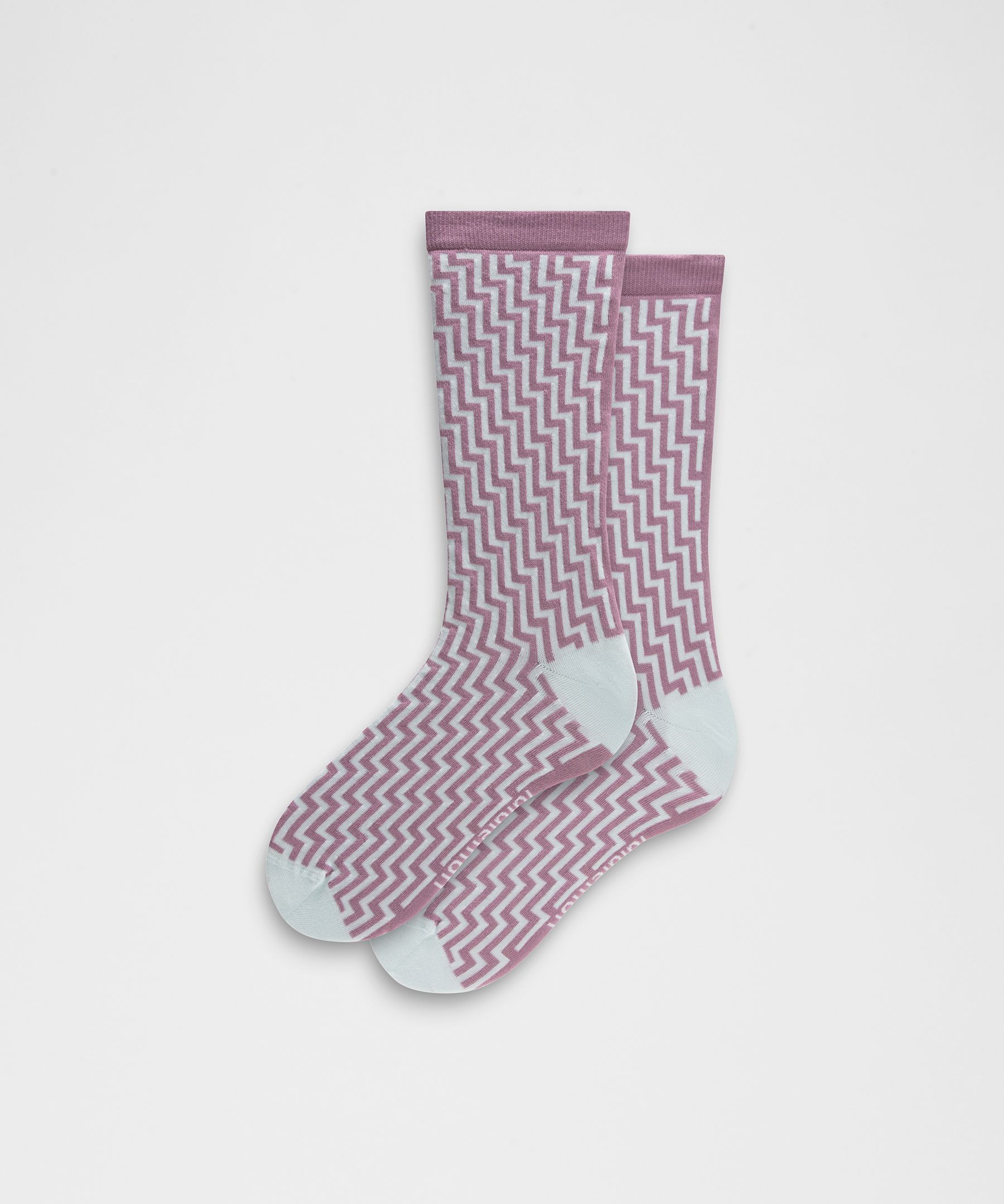 Geometric Crew Socks