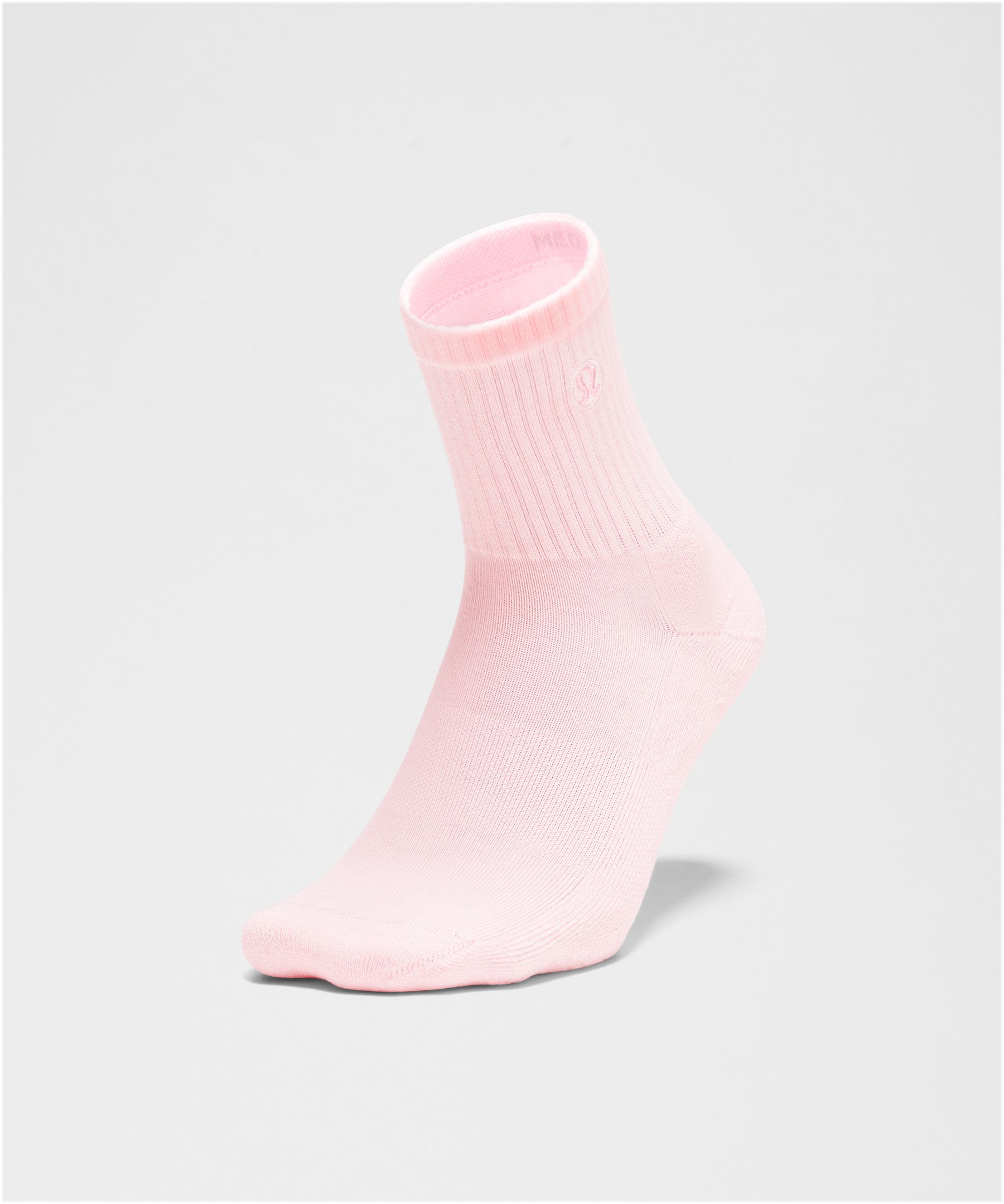 Unisex Daily Essential Quarter Socks - Pink