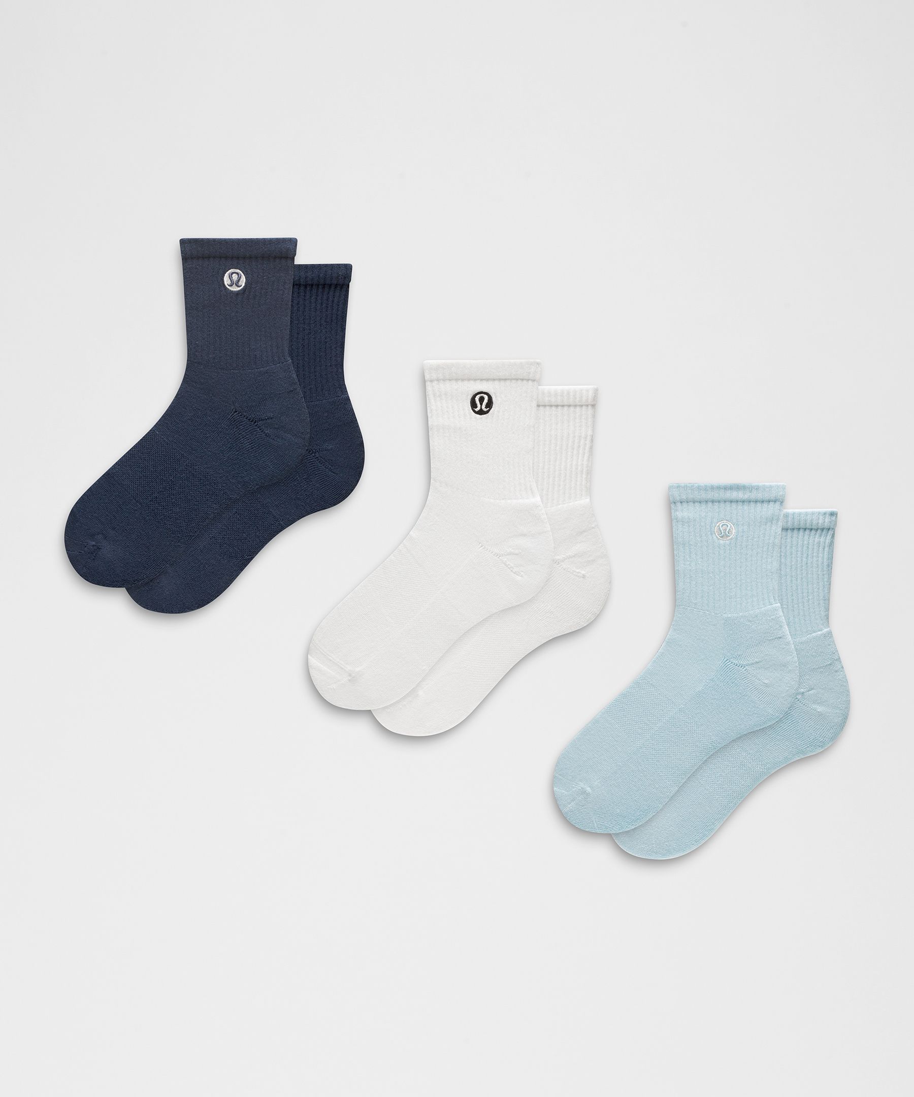Unisex Daily Essential Quarter Socks 