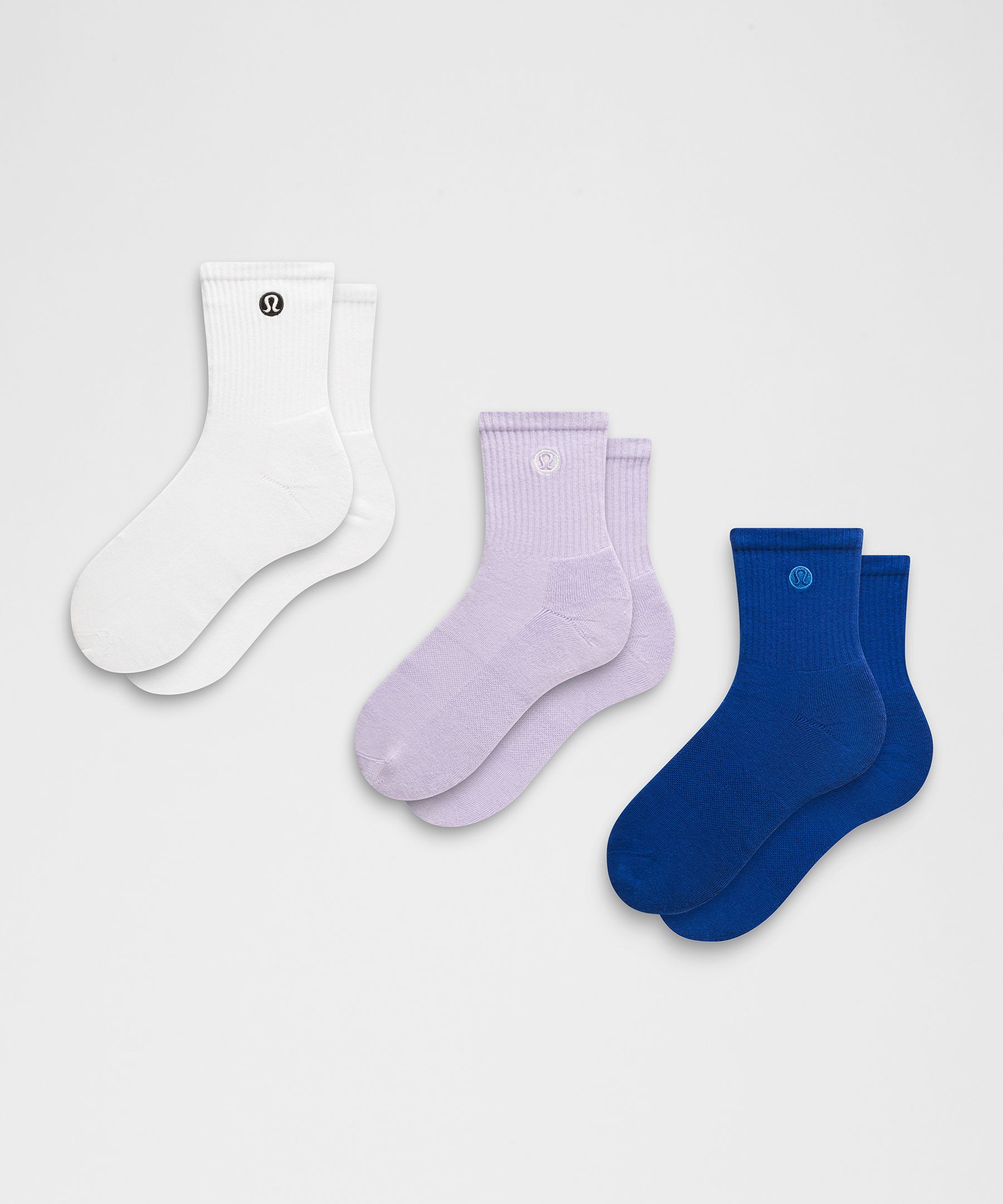 Unisex Daily Essential Quarter Socks 