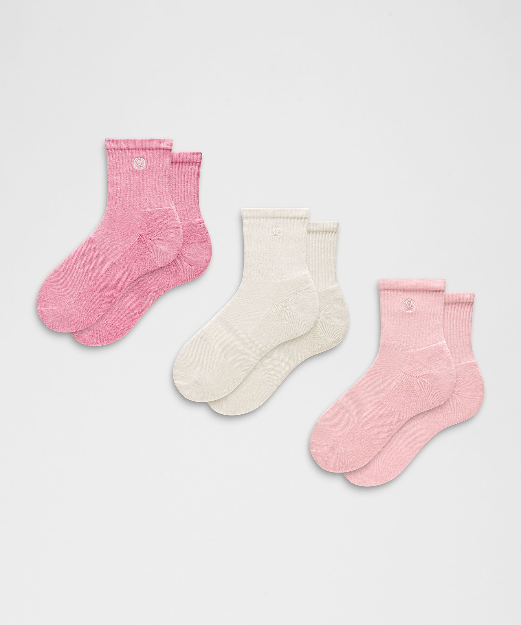 Unisex Daily Essential Quarter Socks 