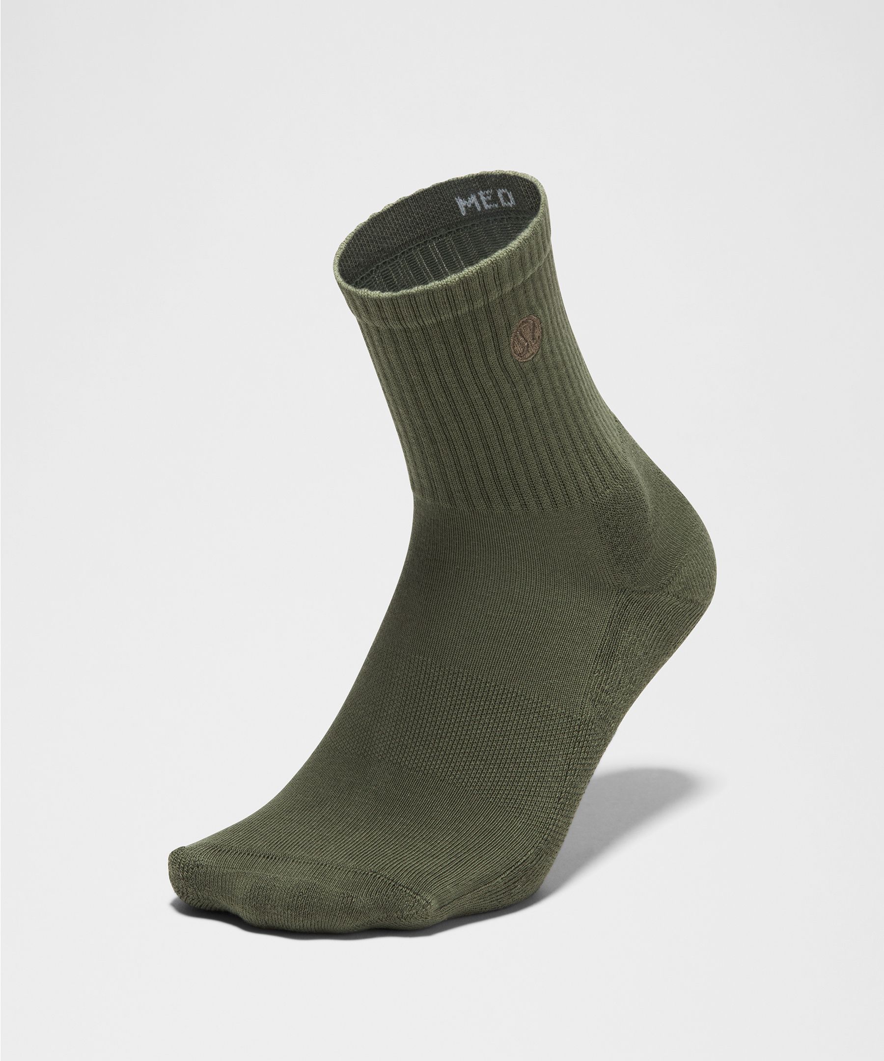 Unisex Daily Essential Quarter Socks - Sassy Sage