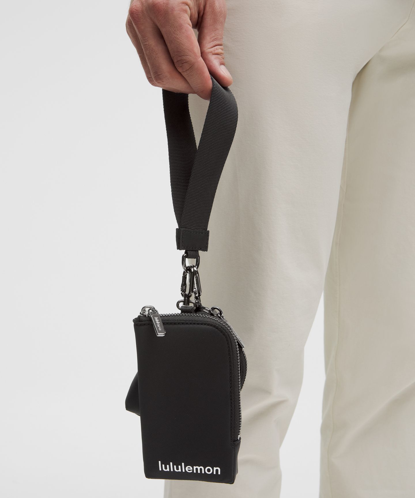Кошелёк-клатч Lululemon Dual Pouch Wristlet, цвет: Чёрный — фото 2