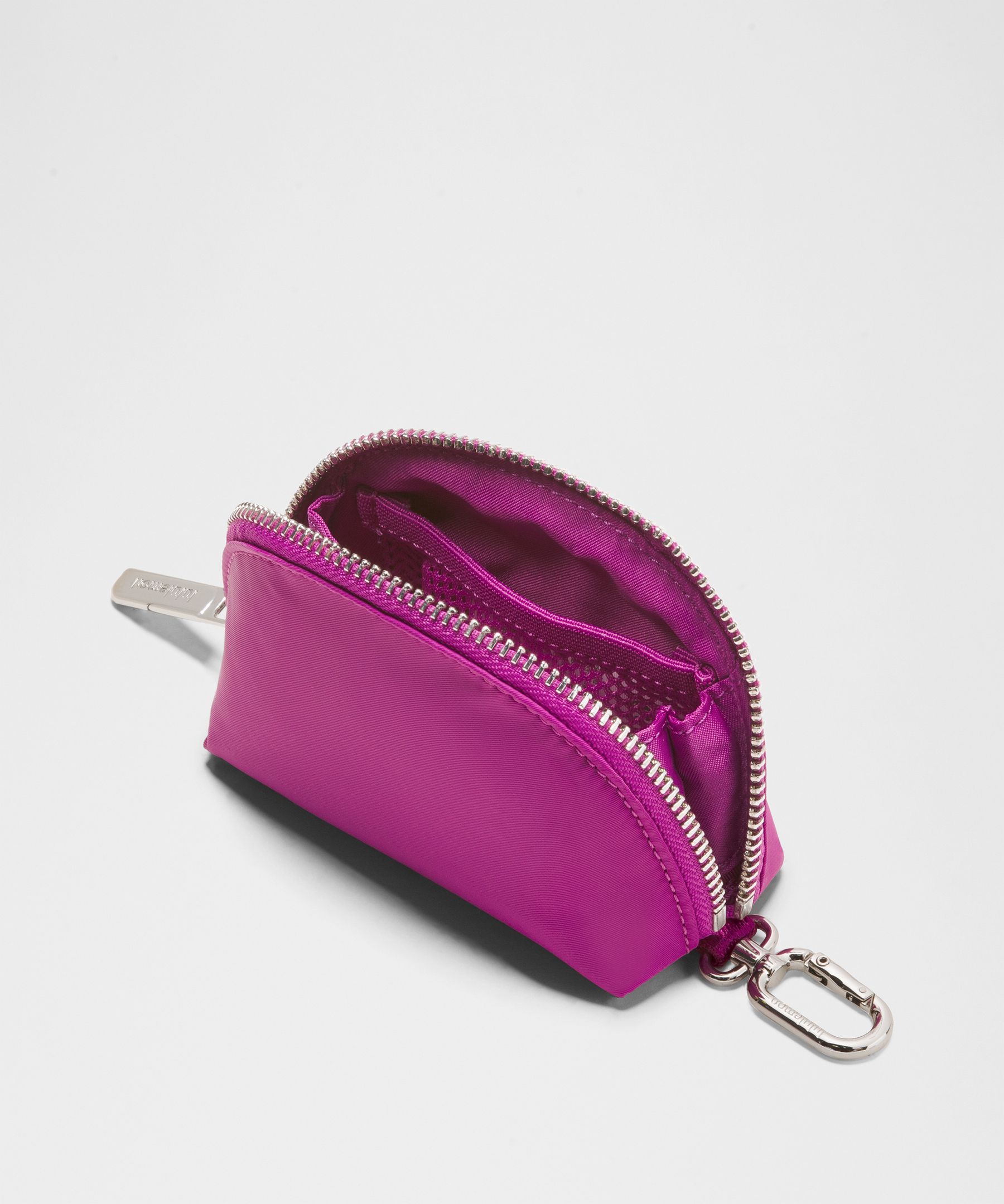 Dual Pouch Wristlet - Pink