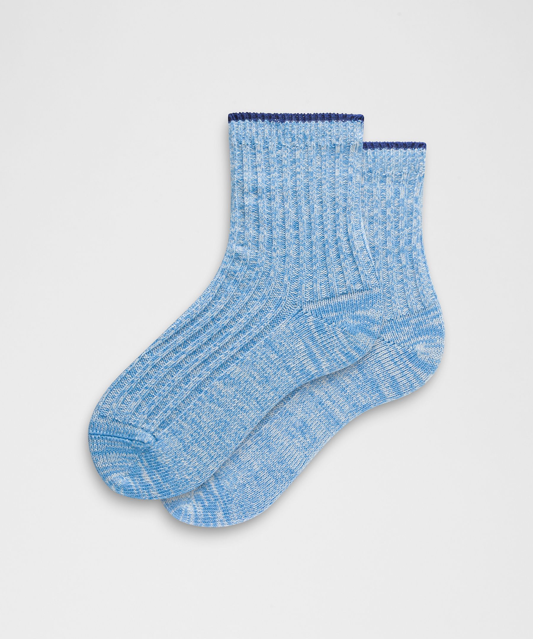 Unisex Quarter-Length Ragg Socks