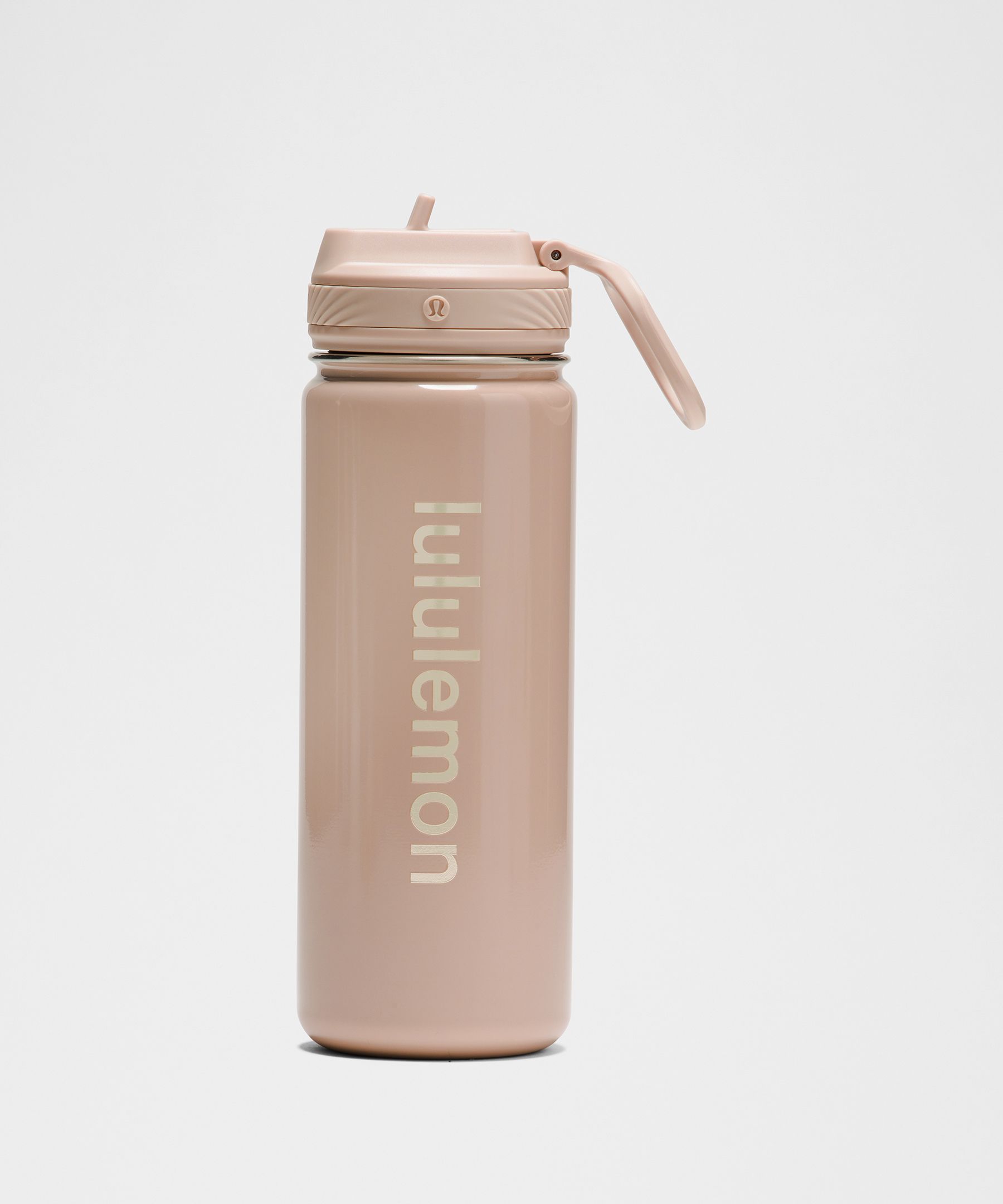 Lululemon Back To Life Sport Bottle 18oz Straw Lid
