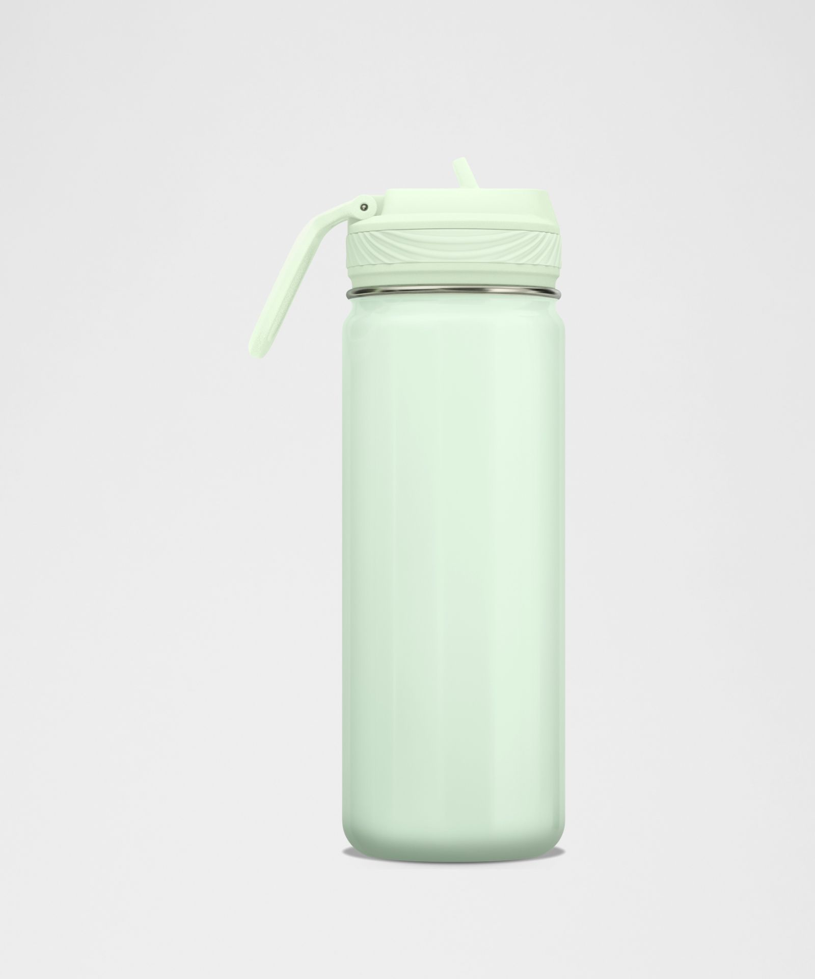 Спортивная бутылка Lululemon Back to Life 530 мл с трубочкой — фото 2