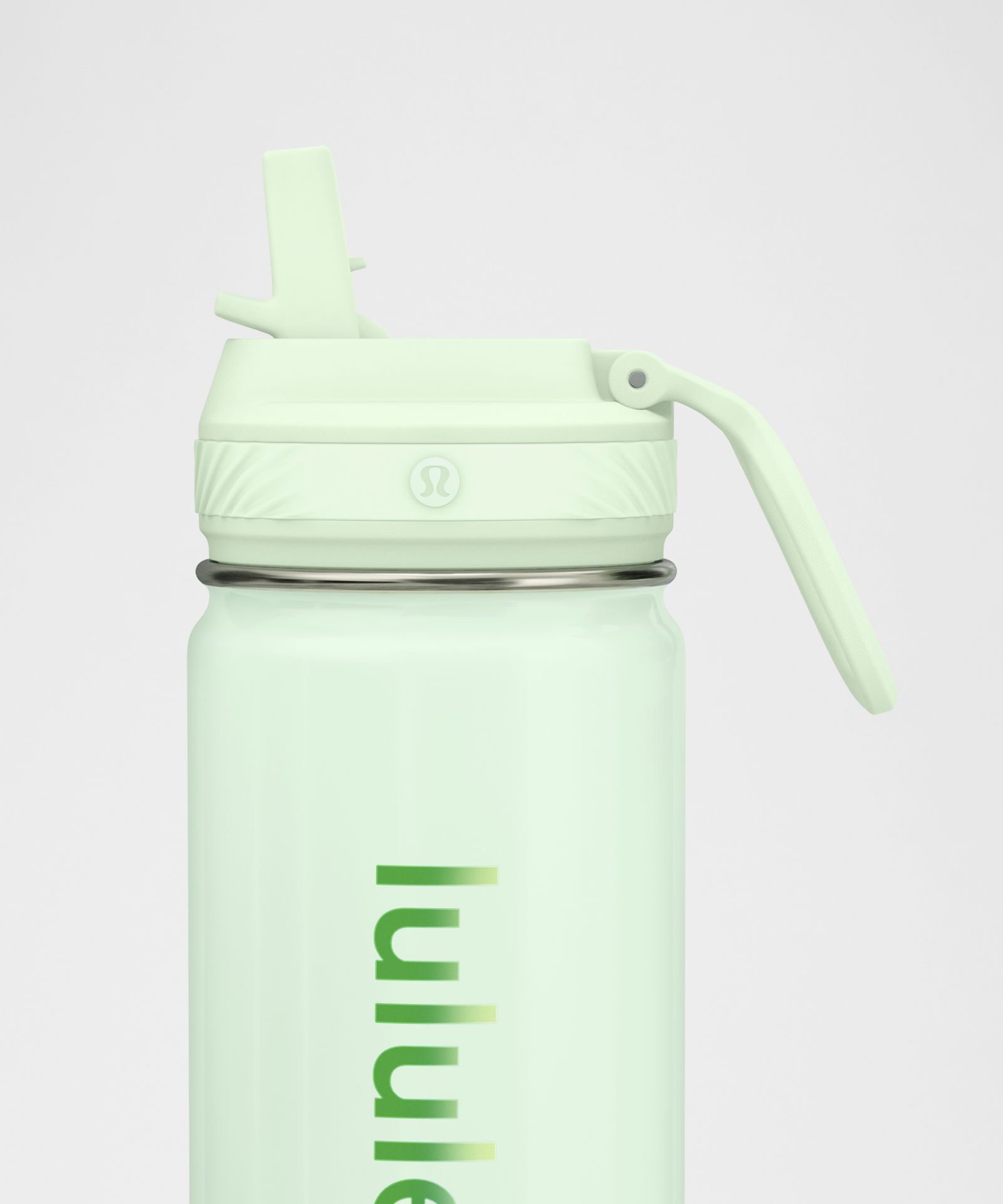 Спортивная бутылка Lululemon Back to Life 530 мл с трубочкой — фото 3