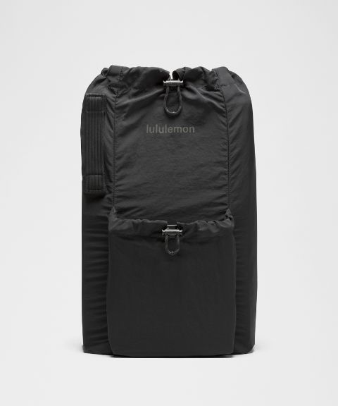 Рюкзак-трансформер Lululemon 2-in-1 объёмом 21 л, цвет: Чёрный / Графитовый серый