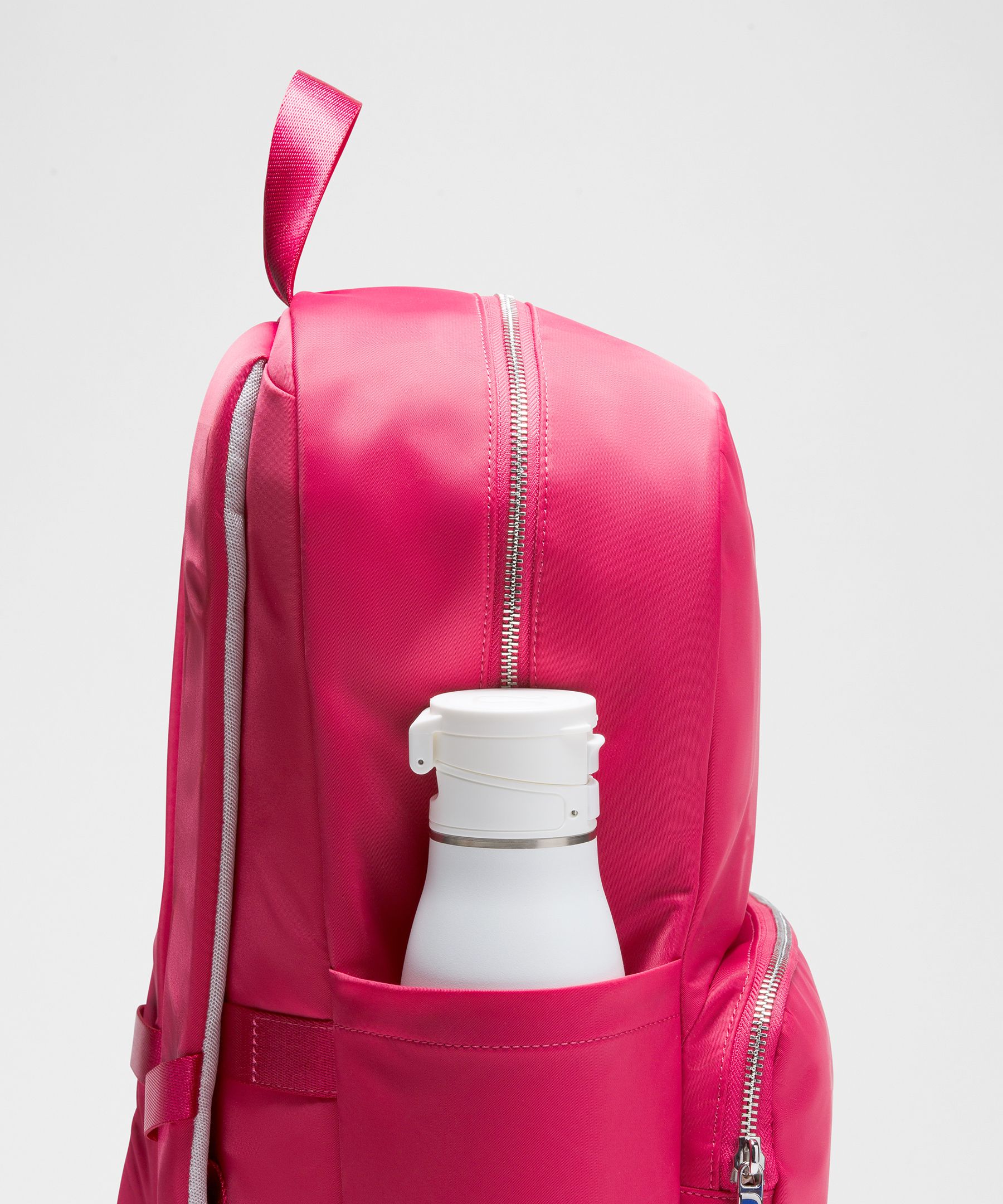 Lululemon - Everywhere Backpack 22l  - Pink,white/raspberry Coulis/sheer Oak/silver