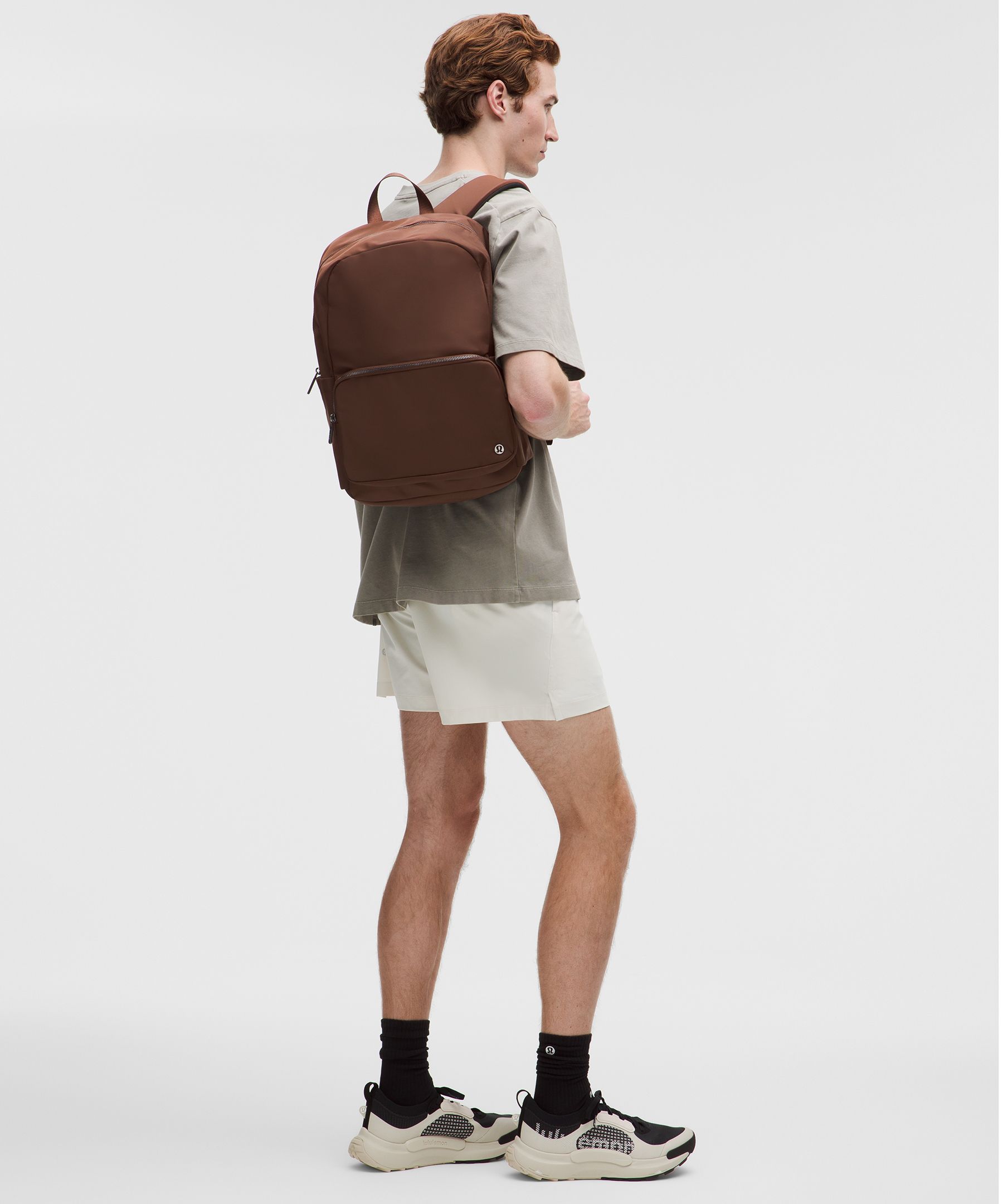 Lululemon - Everywhere Backpack 22l  - Brown,neutral/lava Cake/sheer Oak/gunmetal