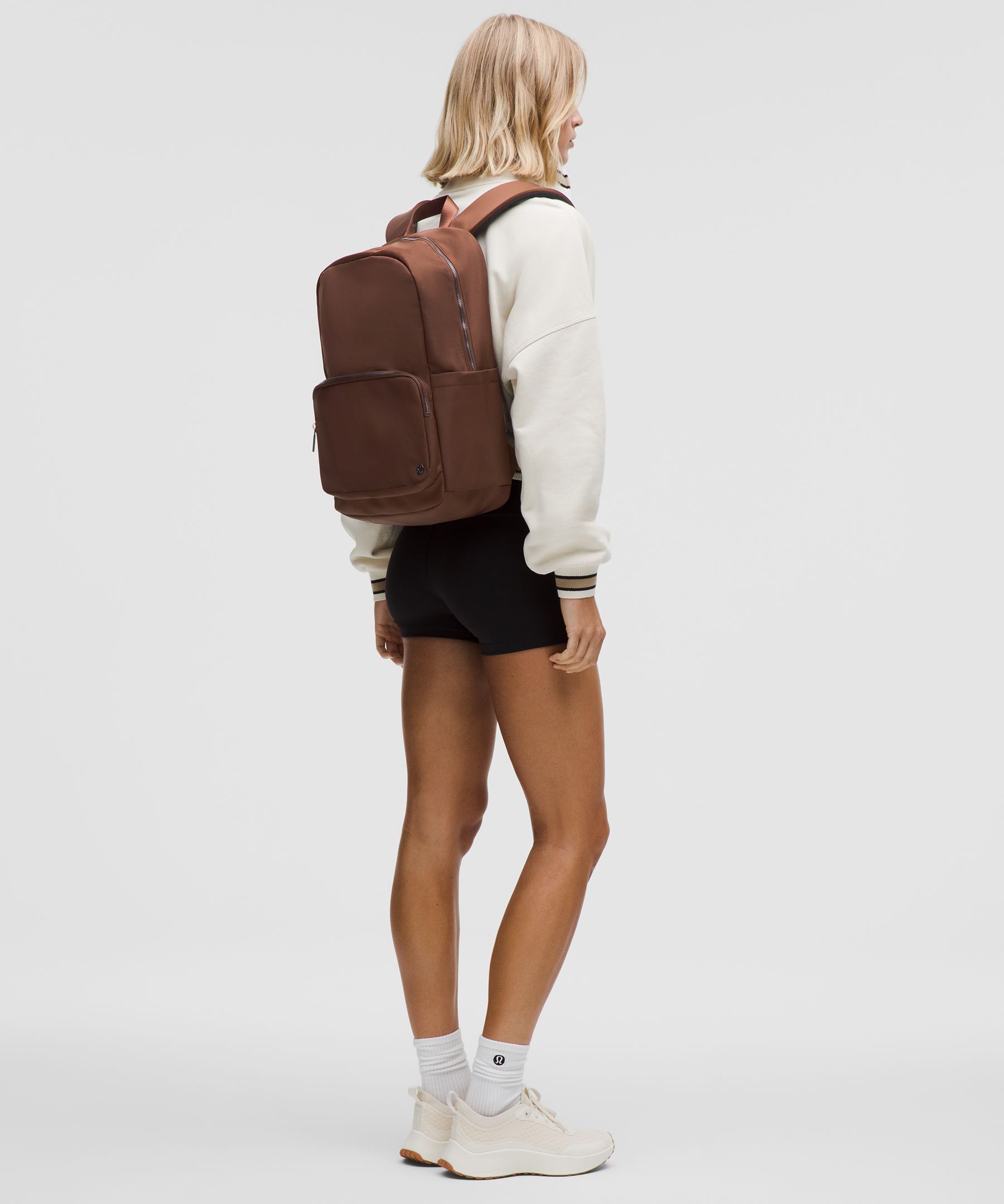 Lululemon - Everywhere Backpack 22l  - Brown,neutral/lava Cake/sheer Oak/gunmetal
