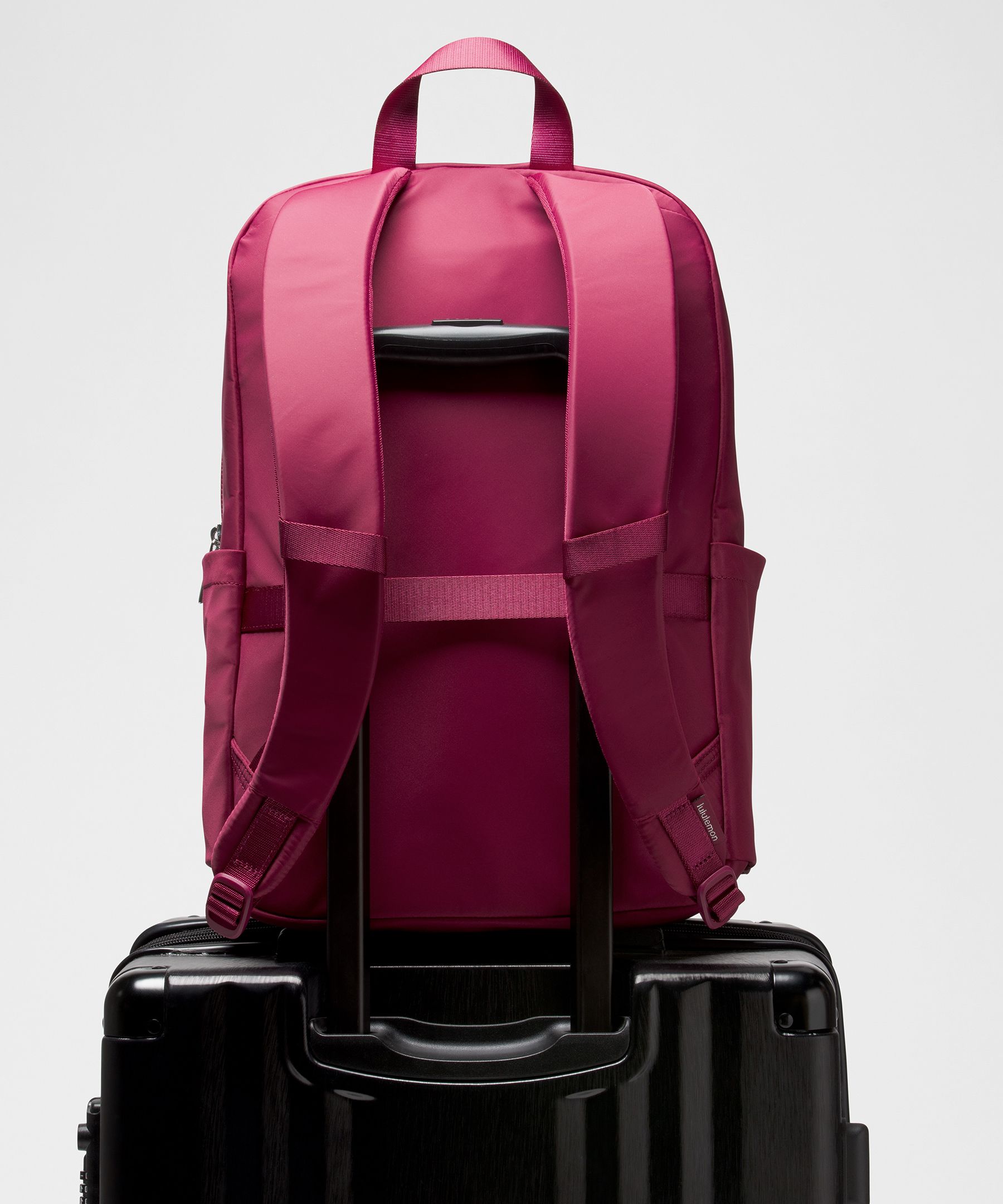 black lululemon everyday backpack Everywhere 22L Tech Canvas made in Tennessee Color:Mustard Yellow lululemon Everywhere Backpack 22L W 29Cm X D