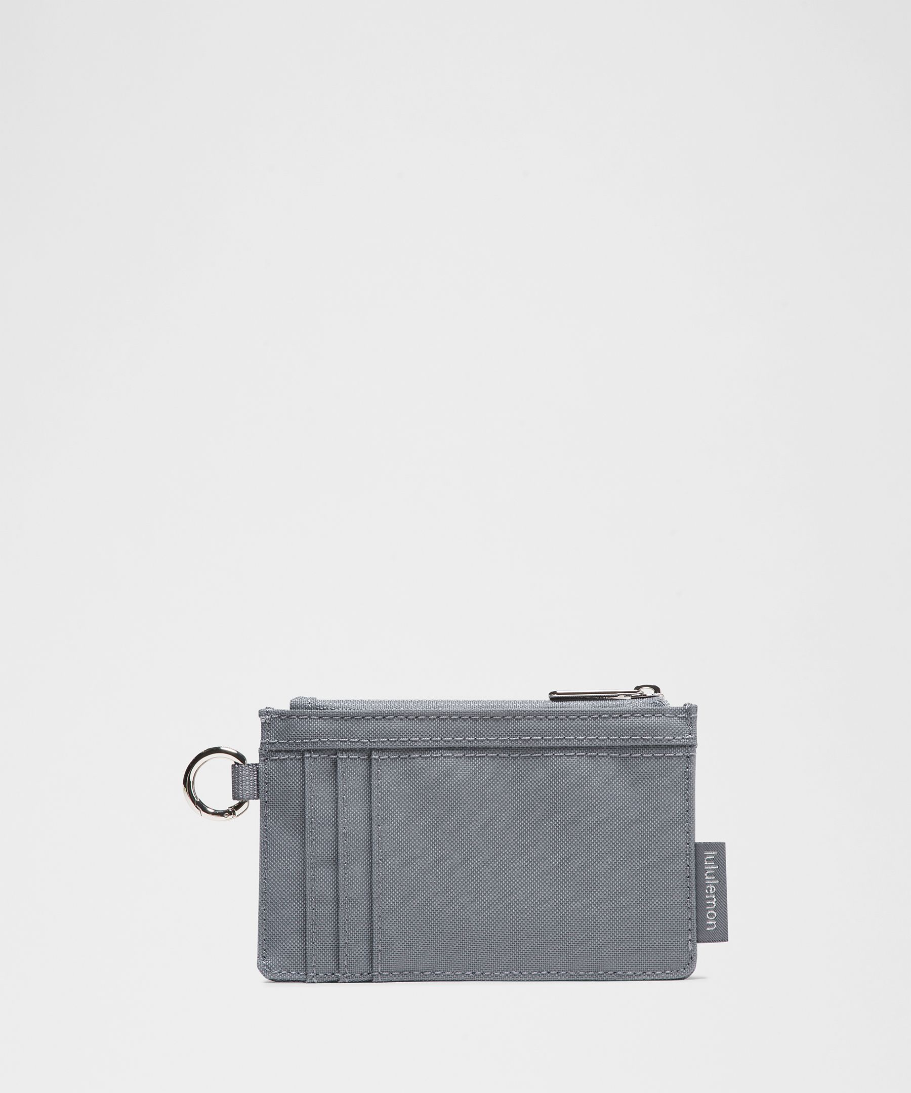 Lululemon - Clippable Card Case - Solar Grey
