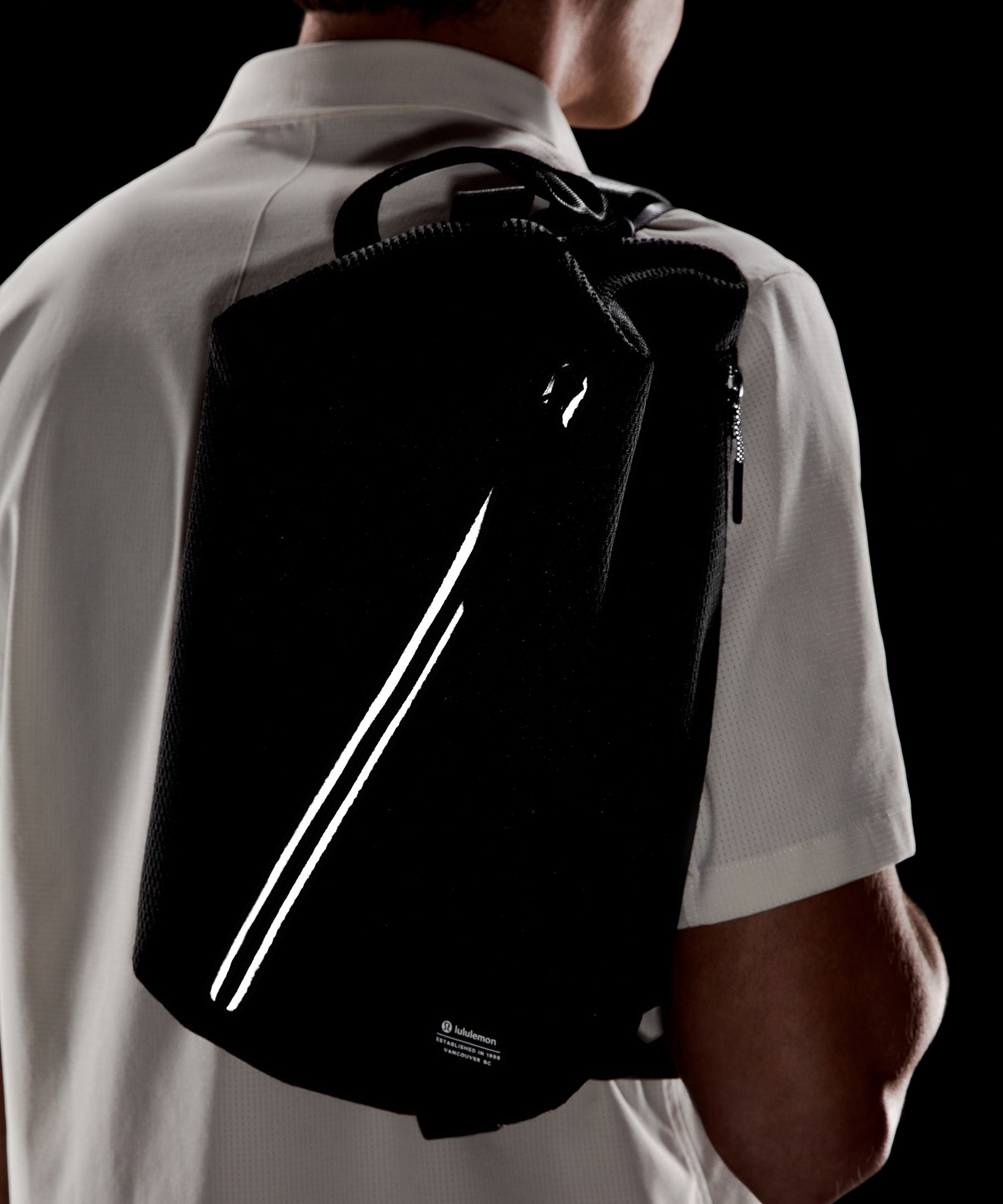 Shop Lululemon - Fast Track Bag 8l  - Black,neutral