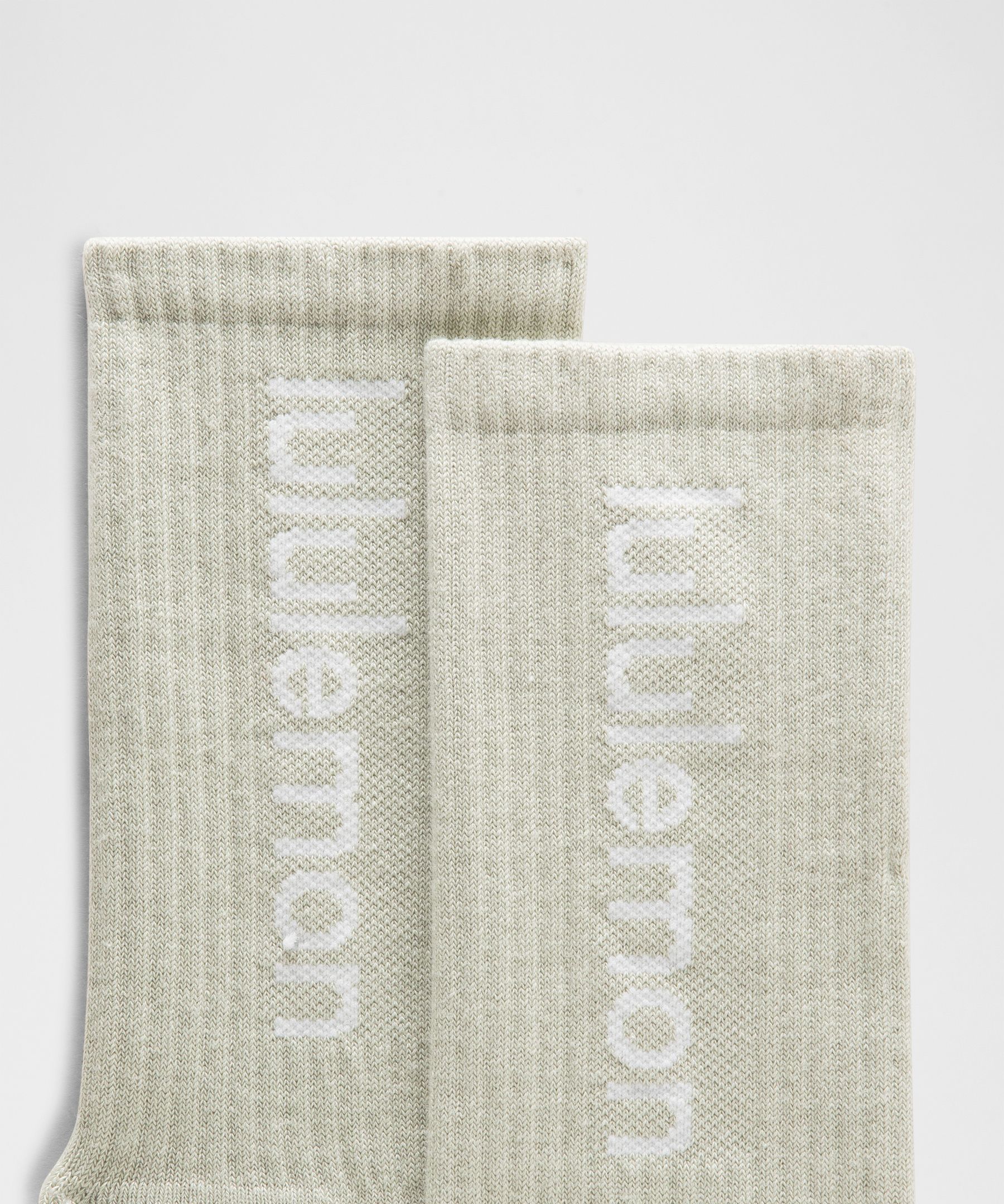 Unisex Daily Essential Crew Socks *Wordmark