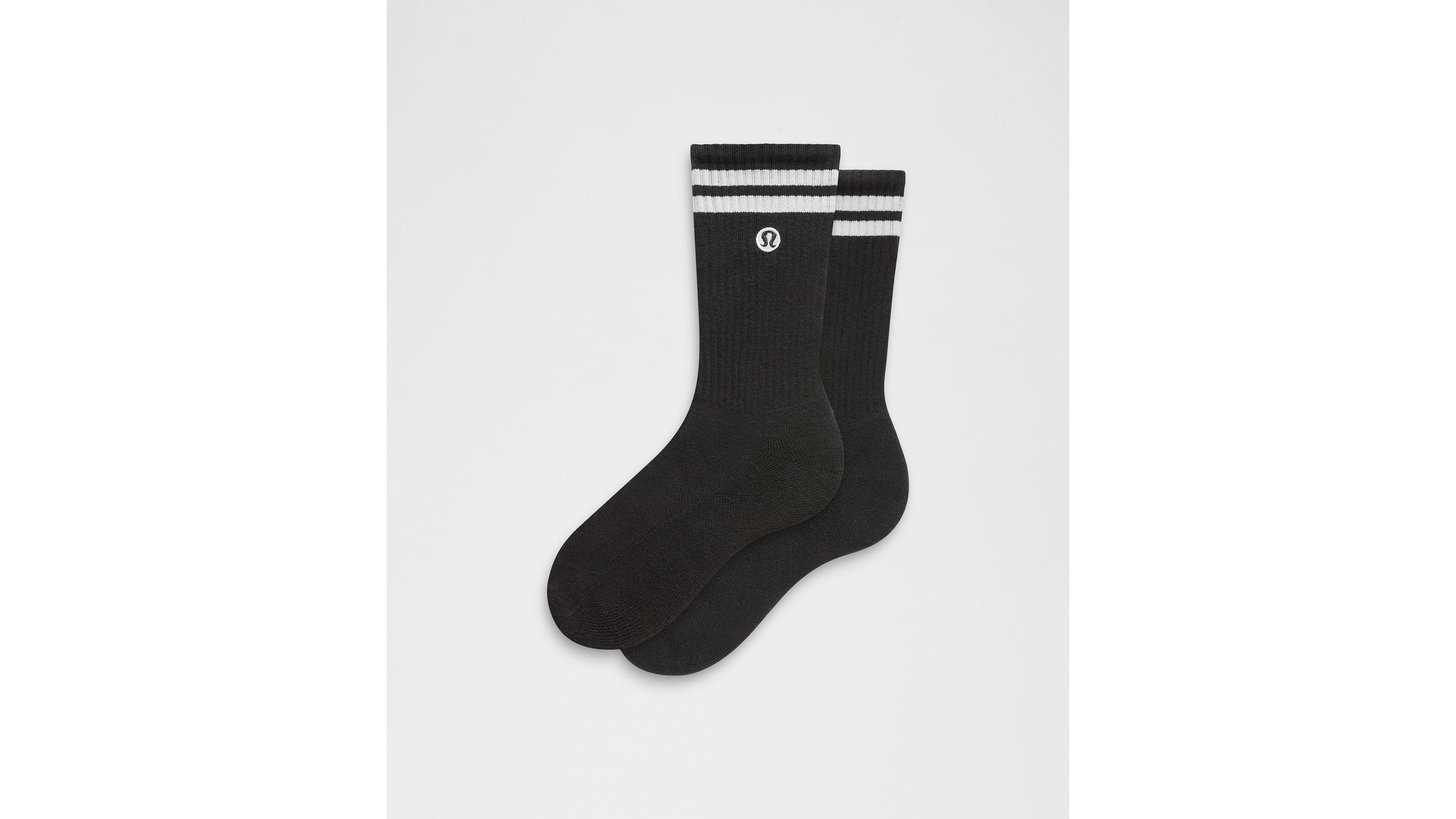 Unisex Daily Essential Crew Socks *Stripe