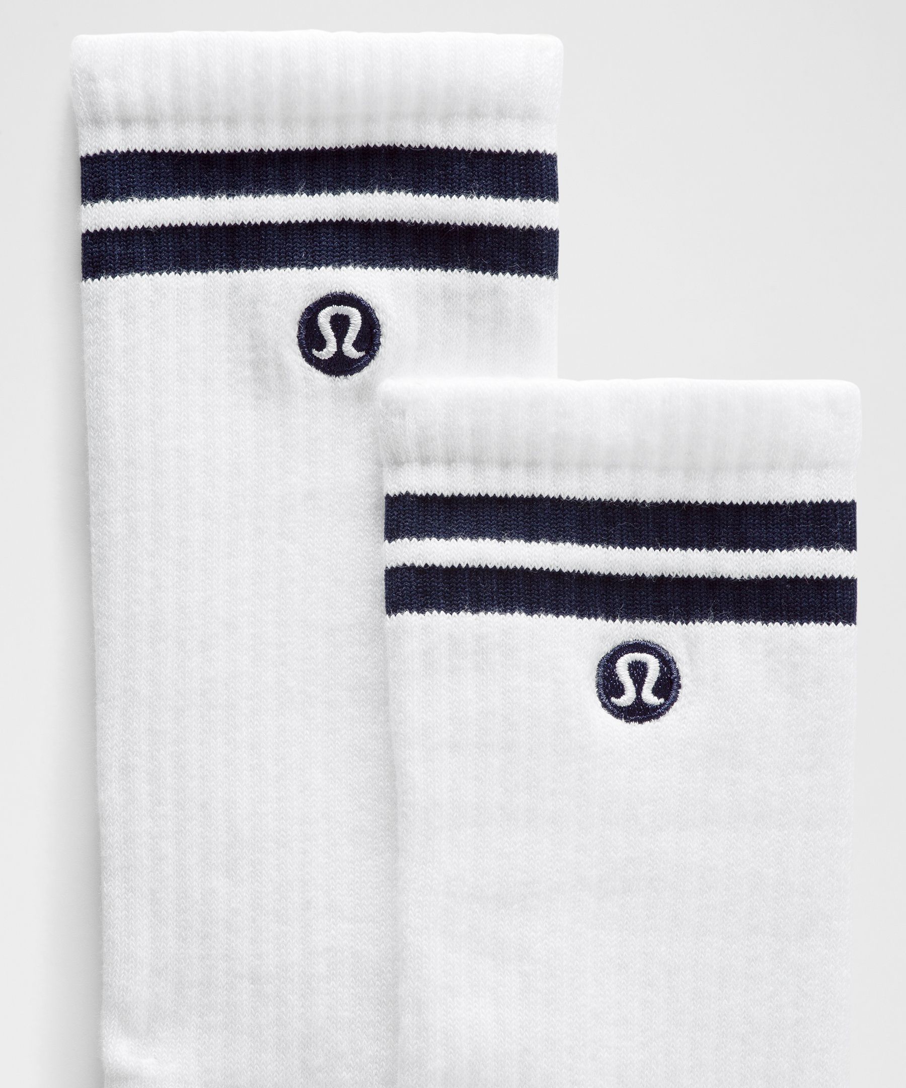 Lululemon Unisex Daily Essential Crew Socks Stripe