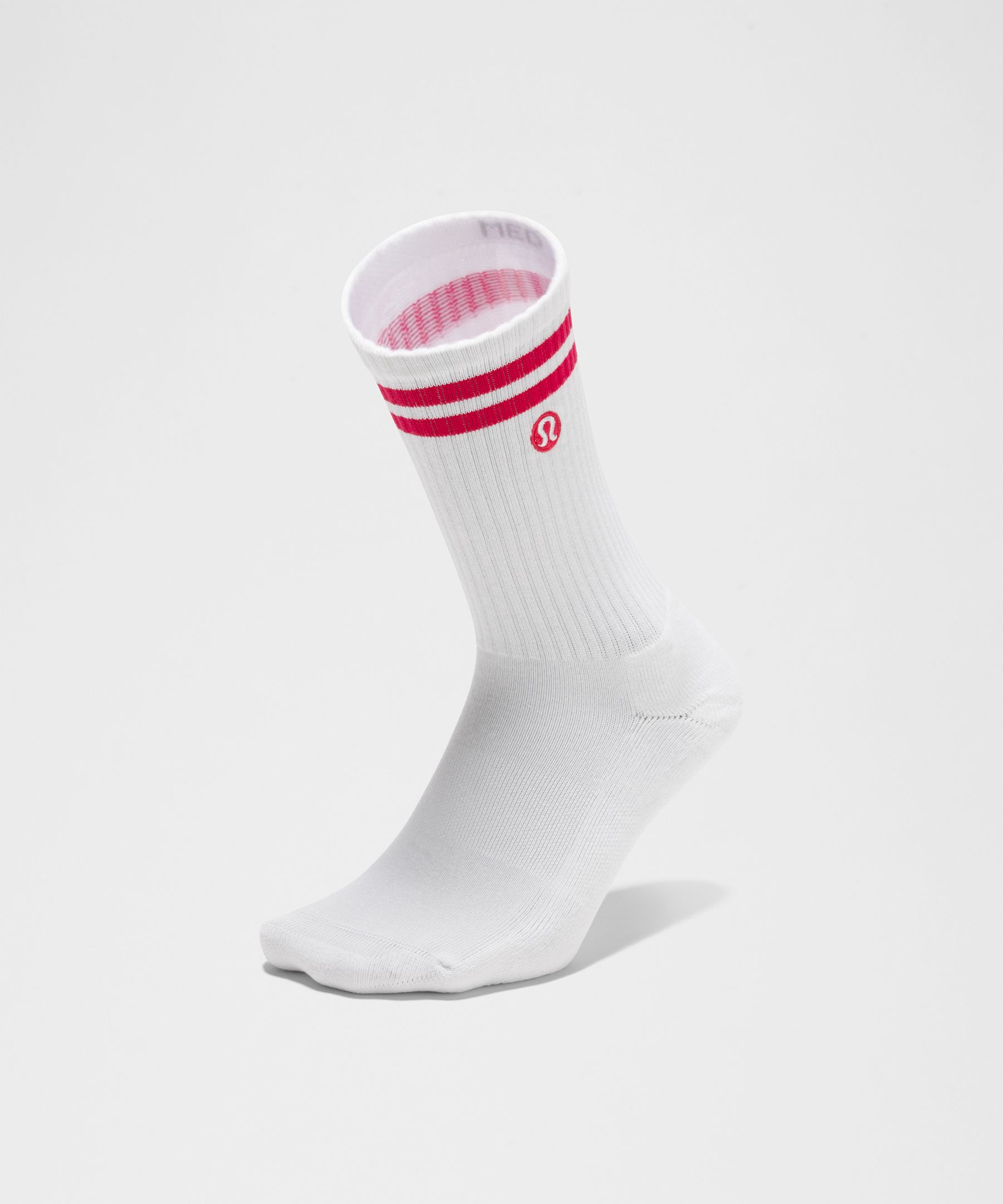 Unisex Daily Essential Crew Socks *Stripe