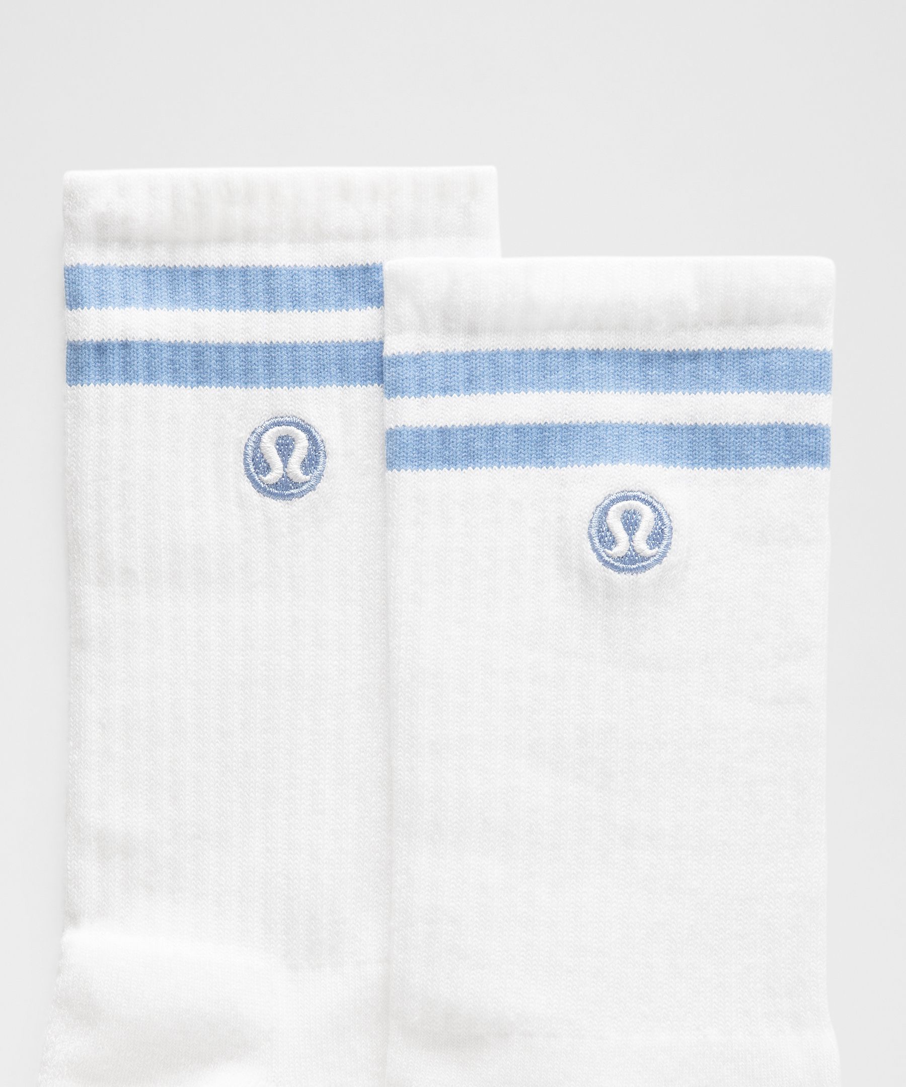 Lululemon Unisex Daily Essential Crew Socks In White
