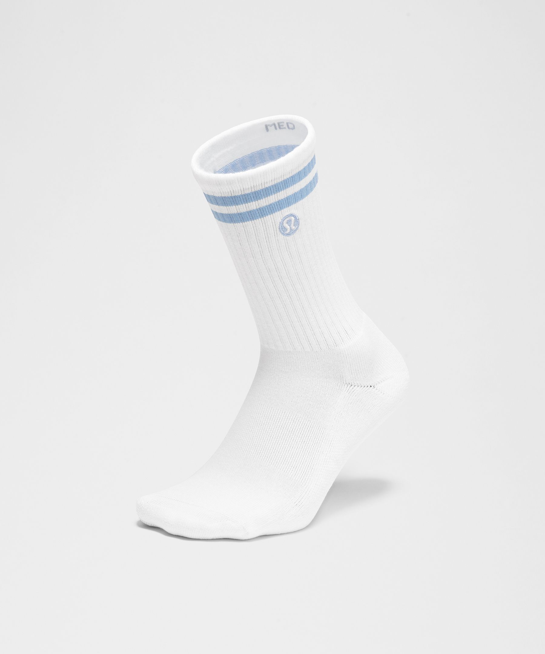 Lululemon Unisex Daily Essential Crew Socks In White