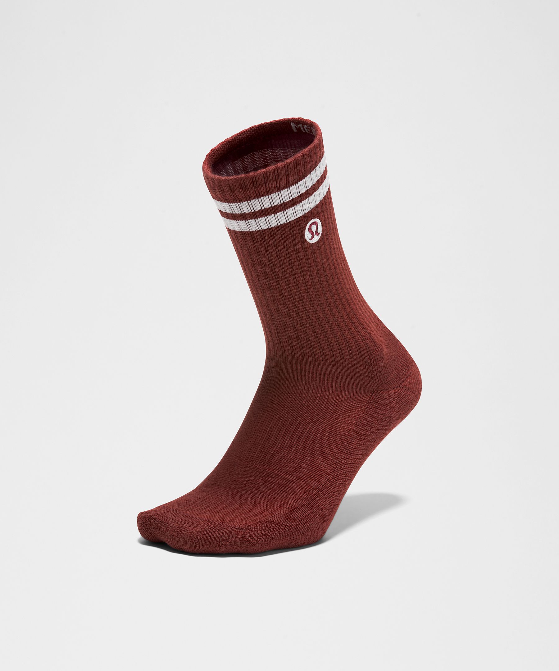 Unisex Daily Essential Crew Socks *Stripe | Men's