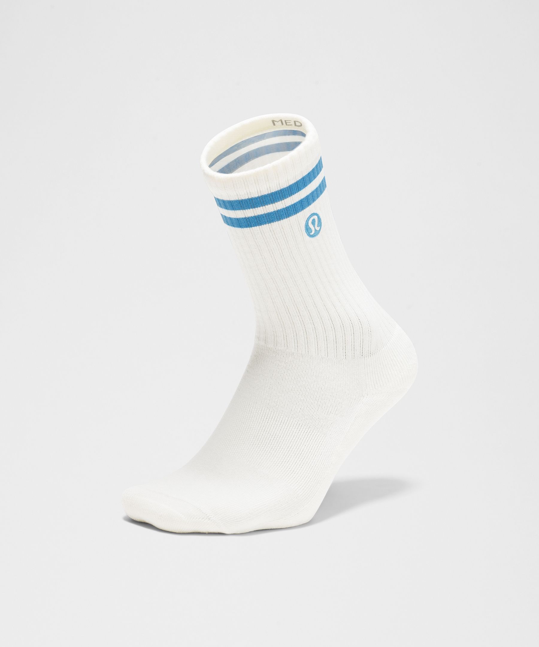 Unisex Daily Essential Crew Socks *Stripe