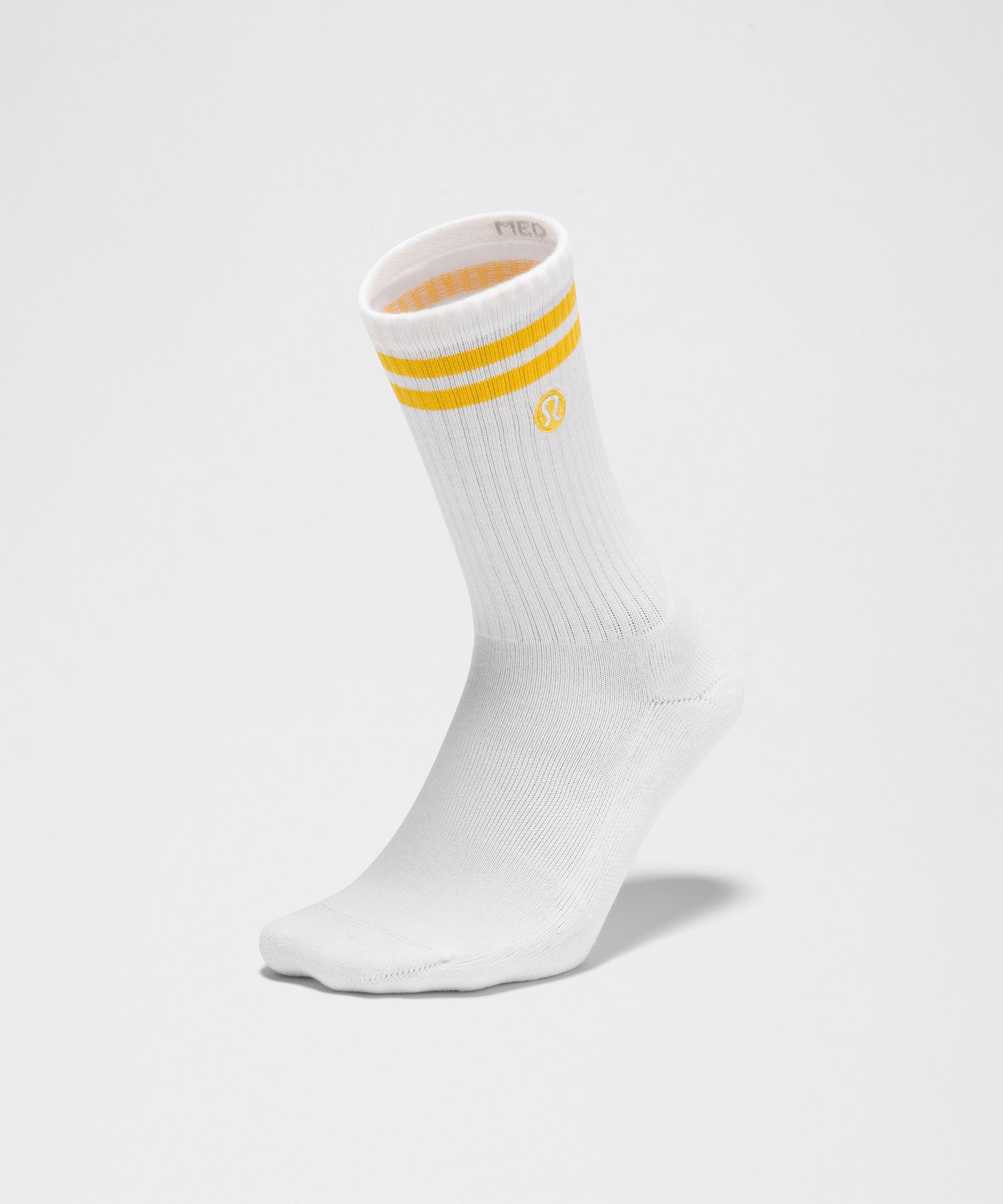 Unisex Daily Essential Crew Socks *Stripe