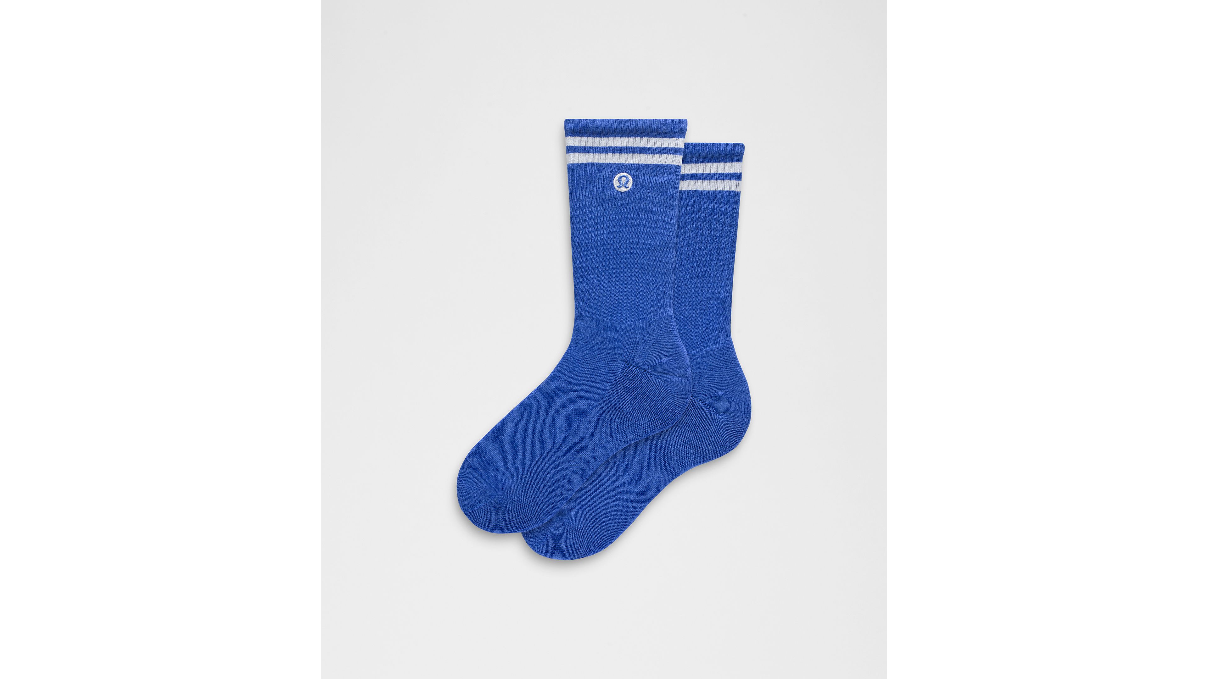 Unisex Daily Essential Crew Socks *Stripe