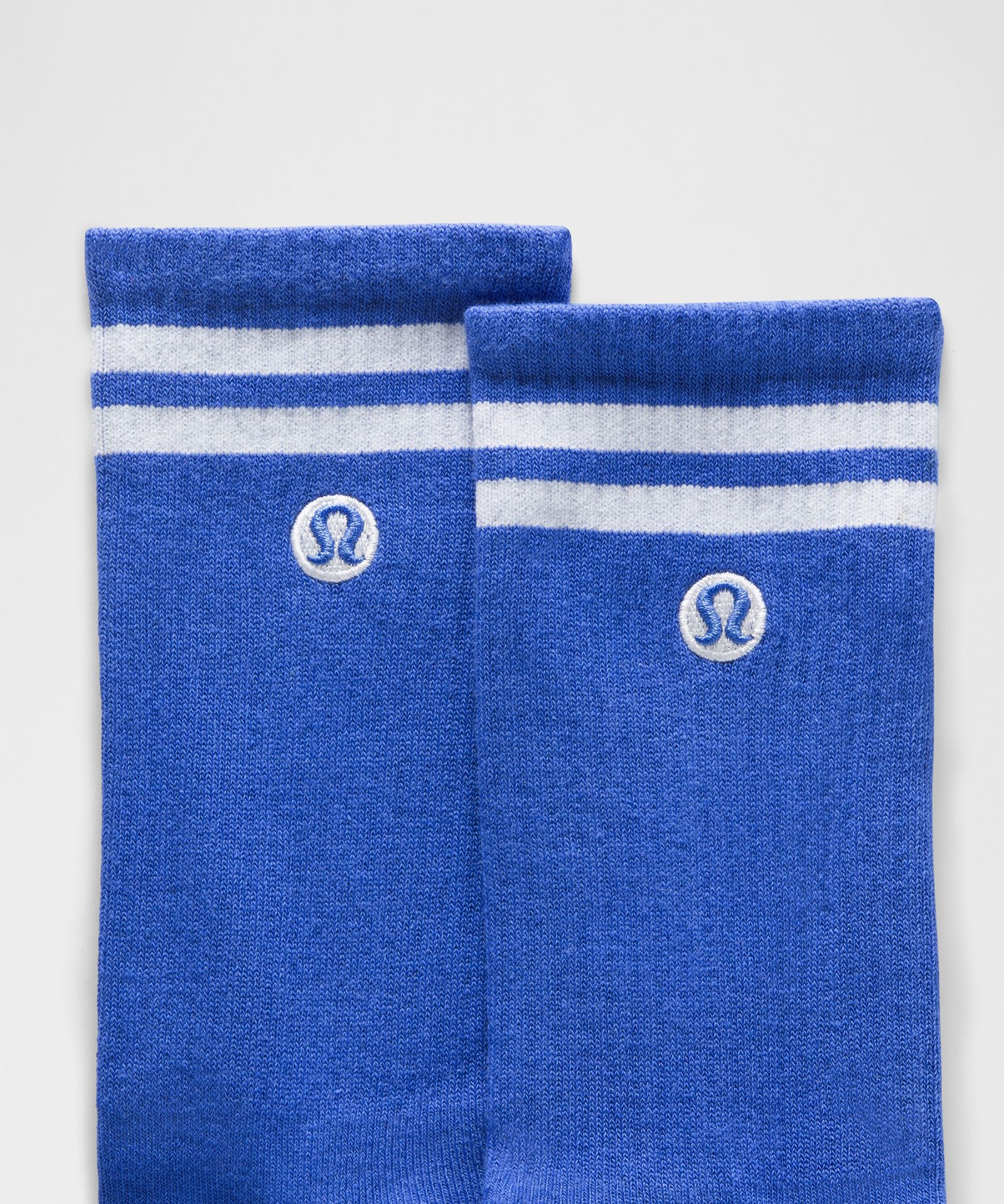 Носки унисекс Lululemon Daily Essential Crew в полоску — фото 2
