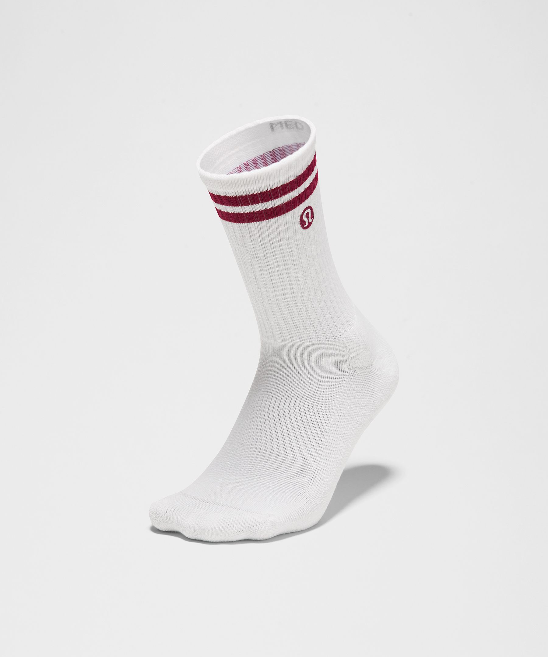 Unisex Daily Essential Crew Socks *Stripe