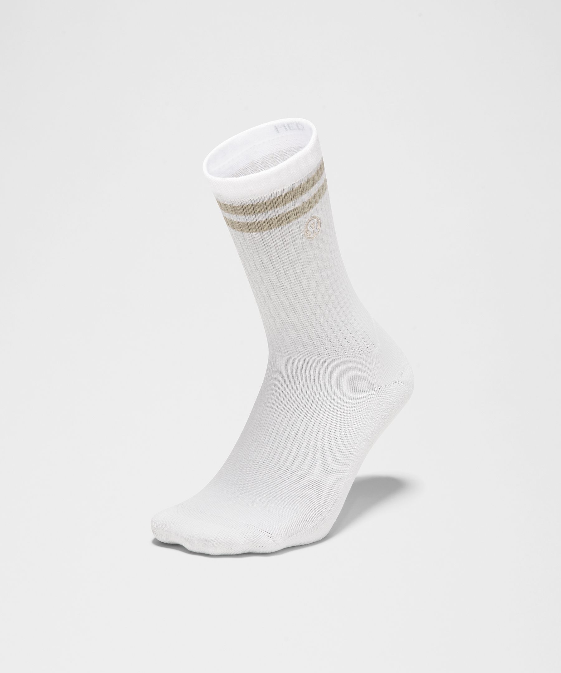 Unisex Daily Essential Crew Socks *Stripe