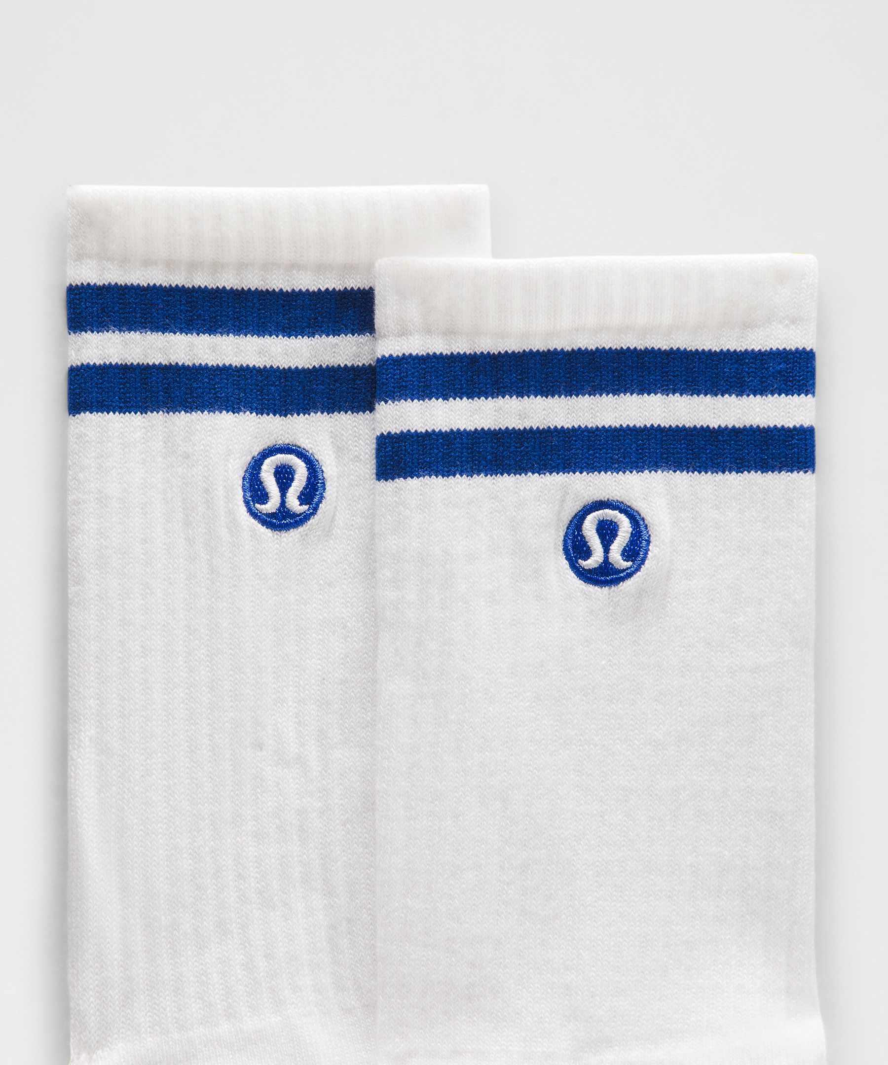 Unisex Daily Essential Crew Socks *Stripe
