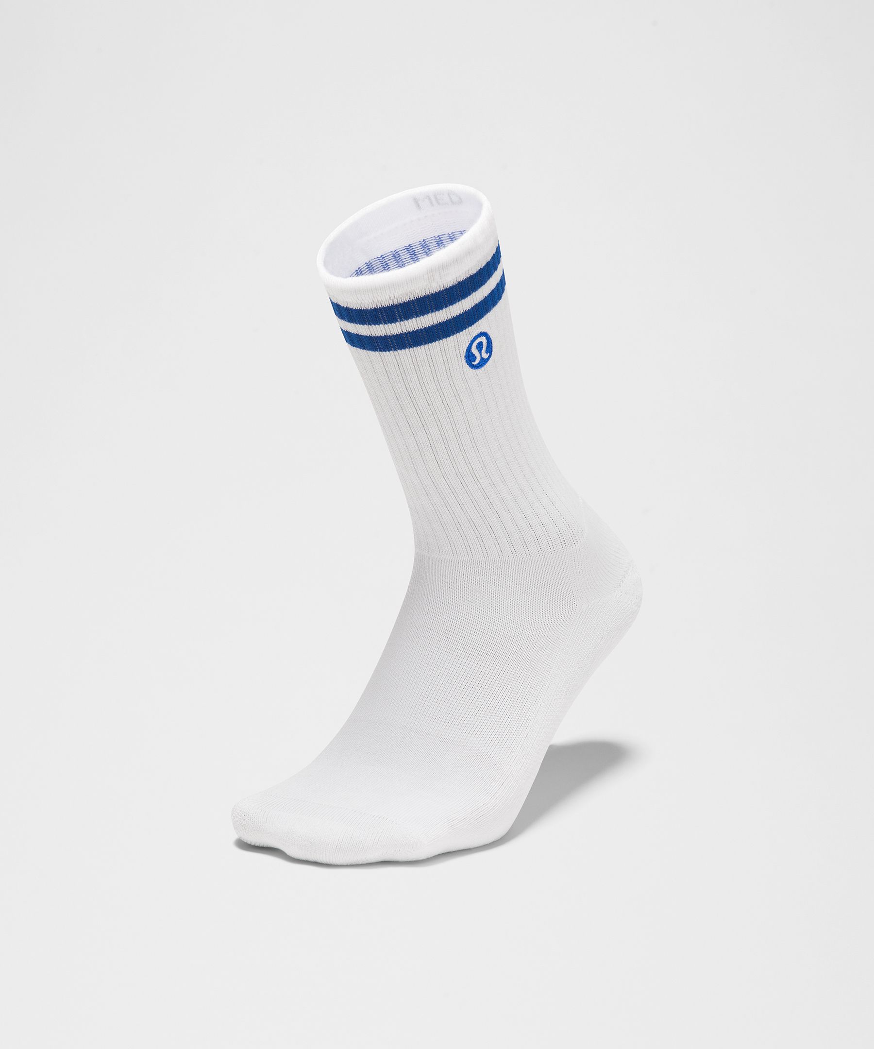 Unisex Daily Essential Crew Socks *Stripe