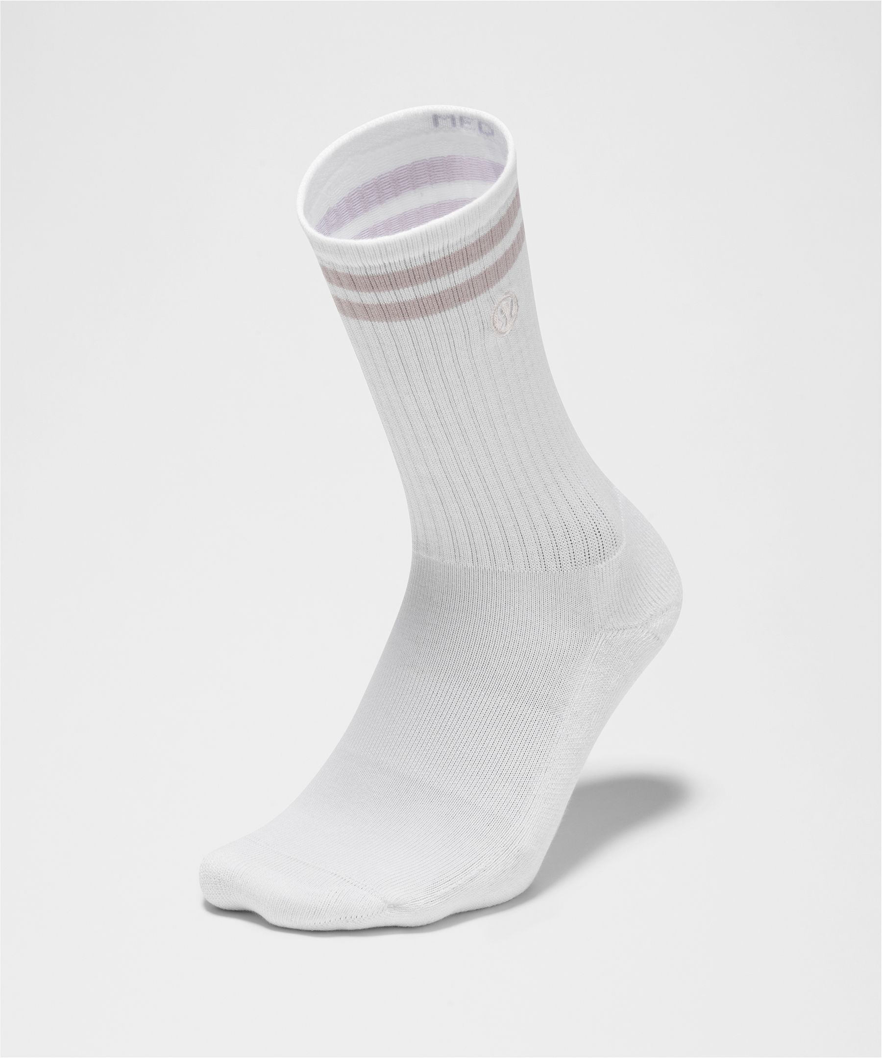 Unisex Daily Essential Crew Socks *Stripe