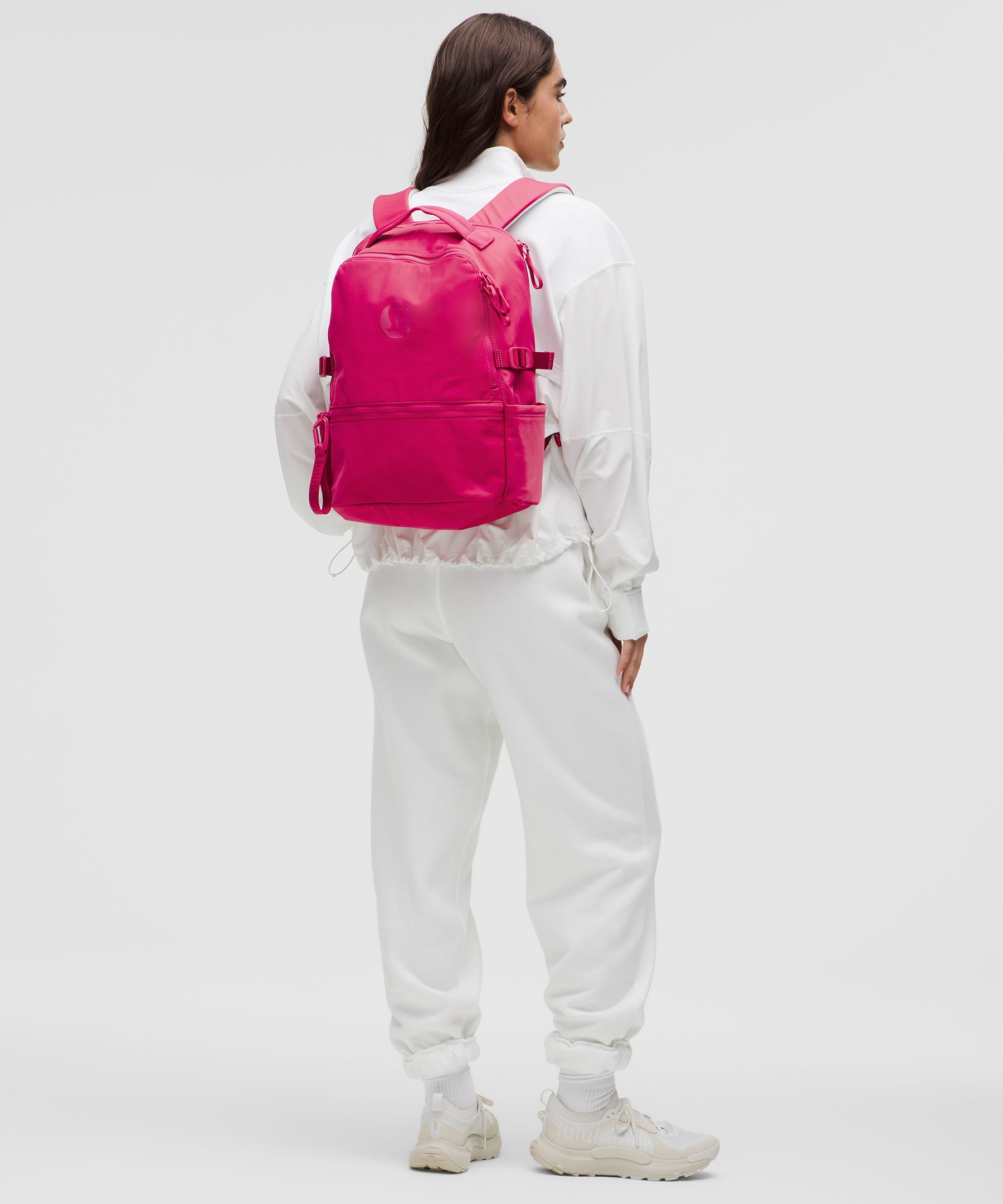 Lululemon - New Crew Backpack 22l  - Pink/raspberry Coulis
