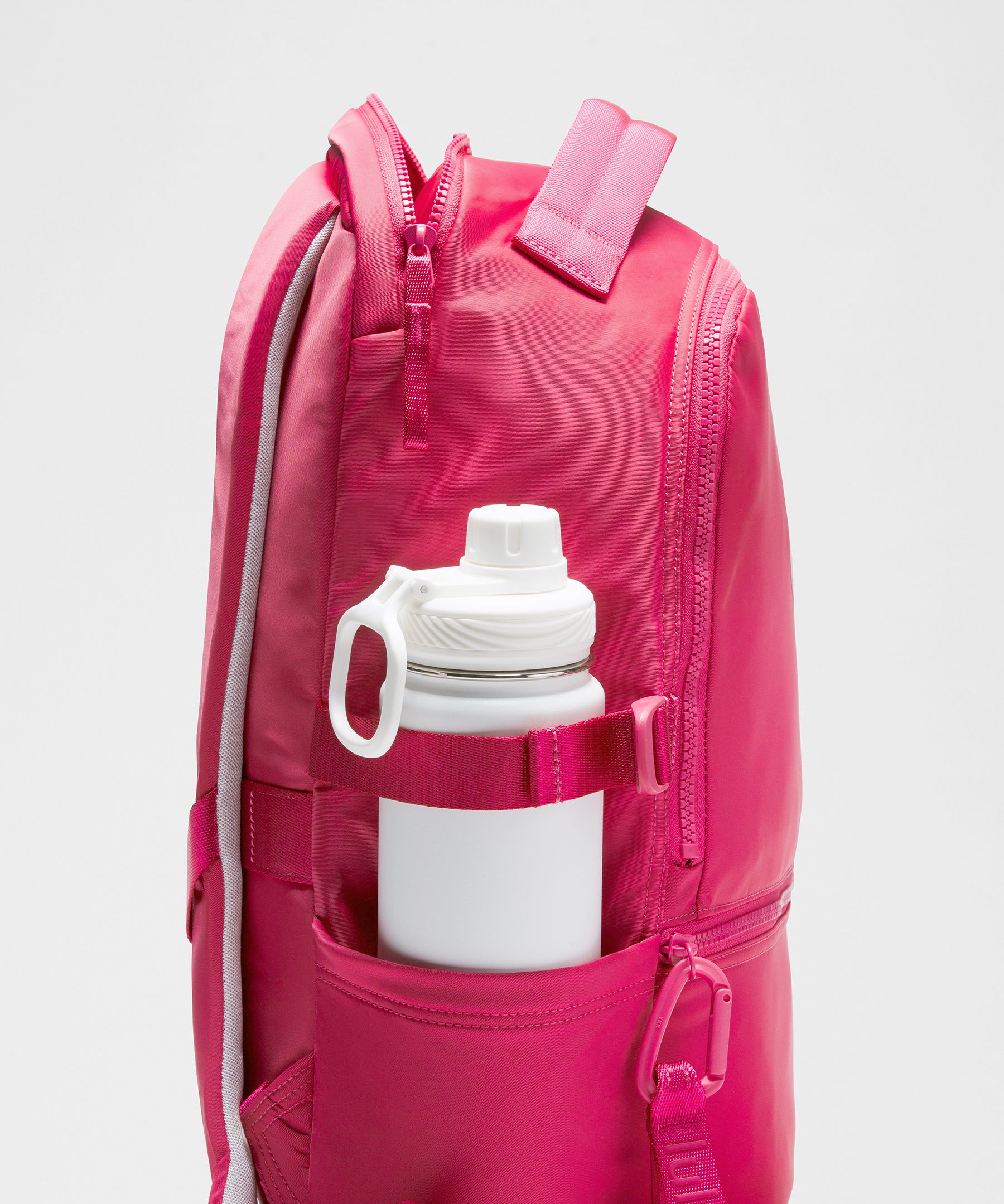 Lululemon - New Crew Backpack 22l  - Pink/raspberry Coulis
