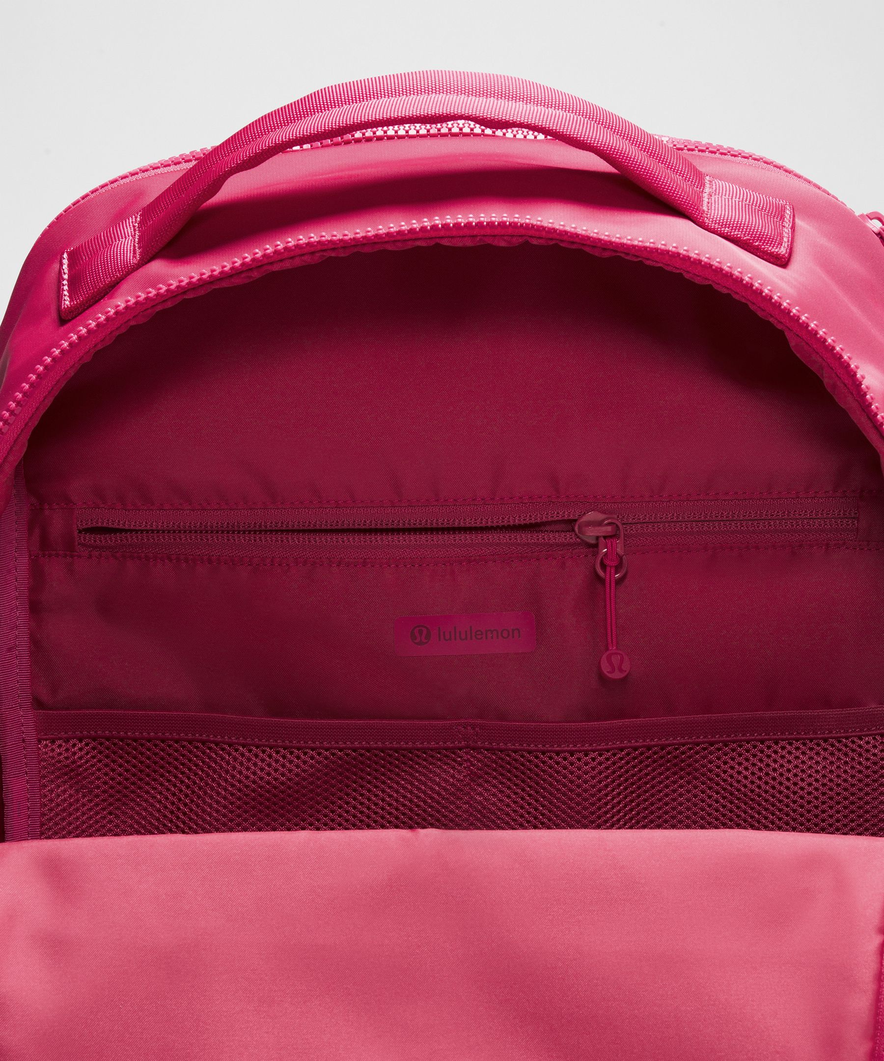 Lululemon - New Crew Backpack 22l  - Pink/raspberry Coulis