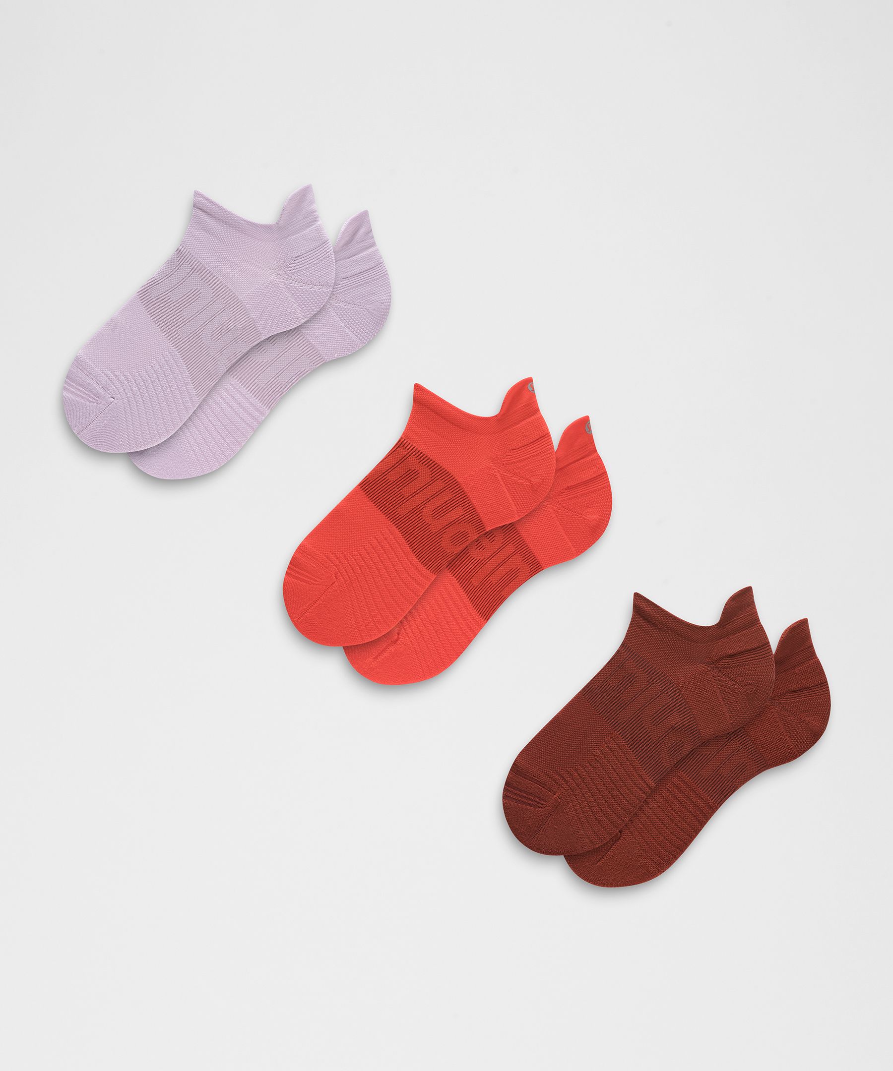 Lululemon Unisex Power Stride Tab Socks *3 Pack INTERNATIONAL SHIPPING