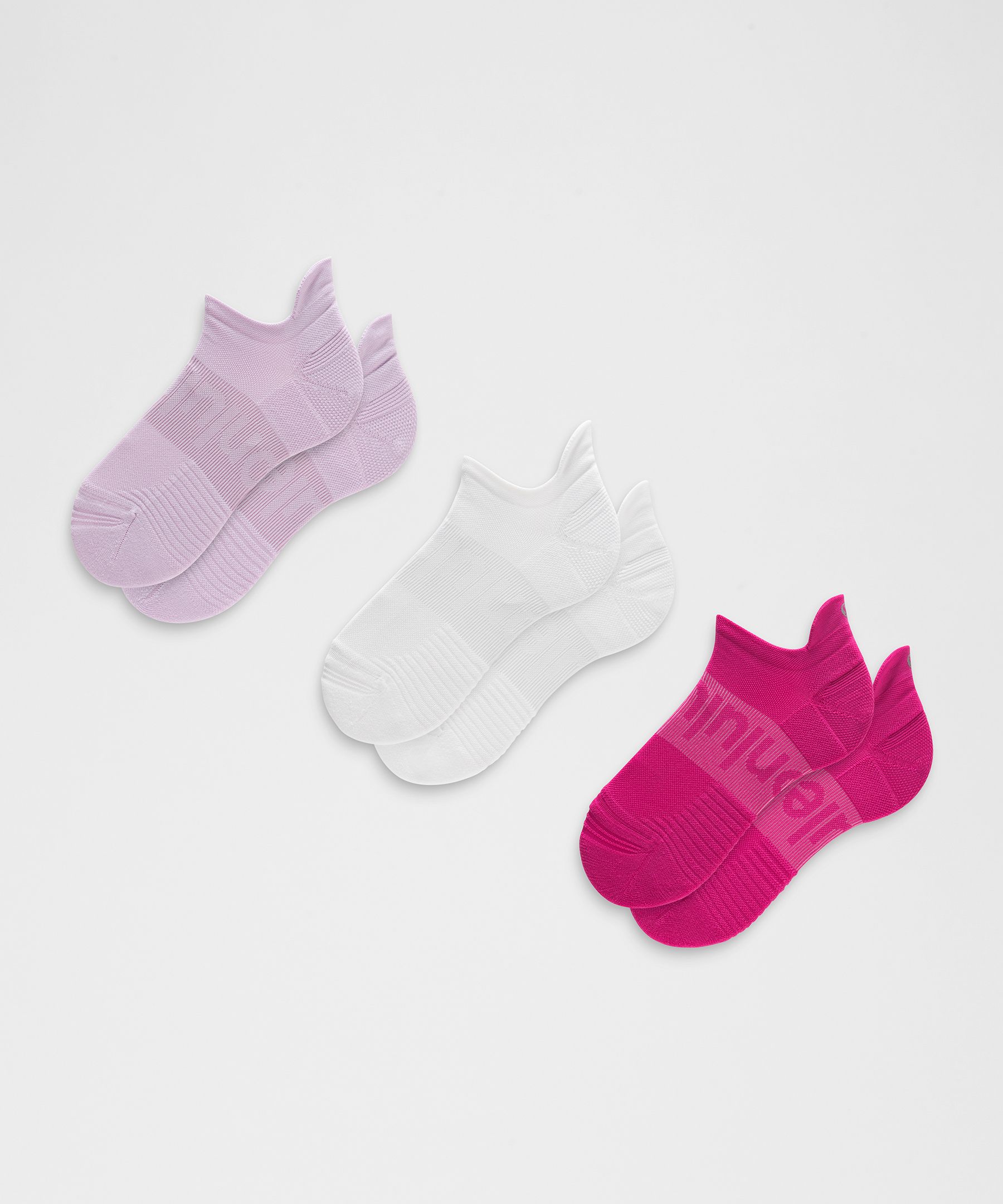 Calcetines unisex Power Stride con leng&uuml;eta *Paquete de 3