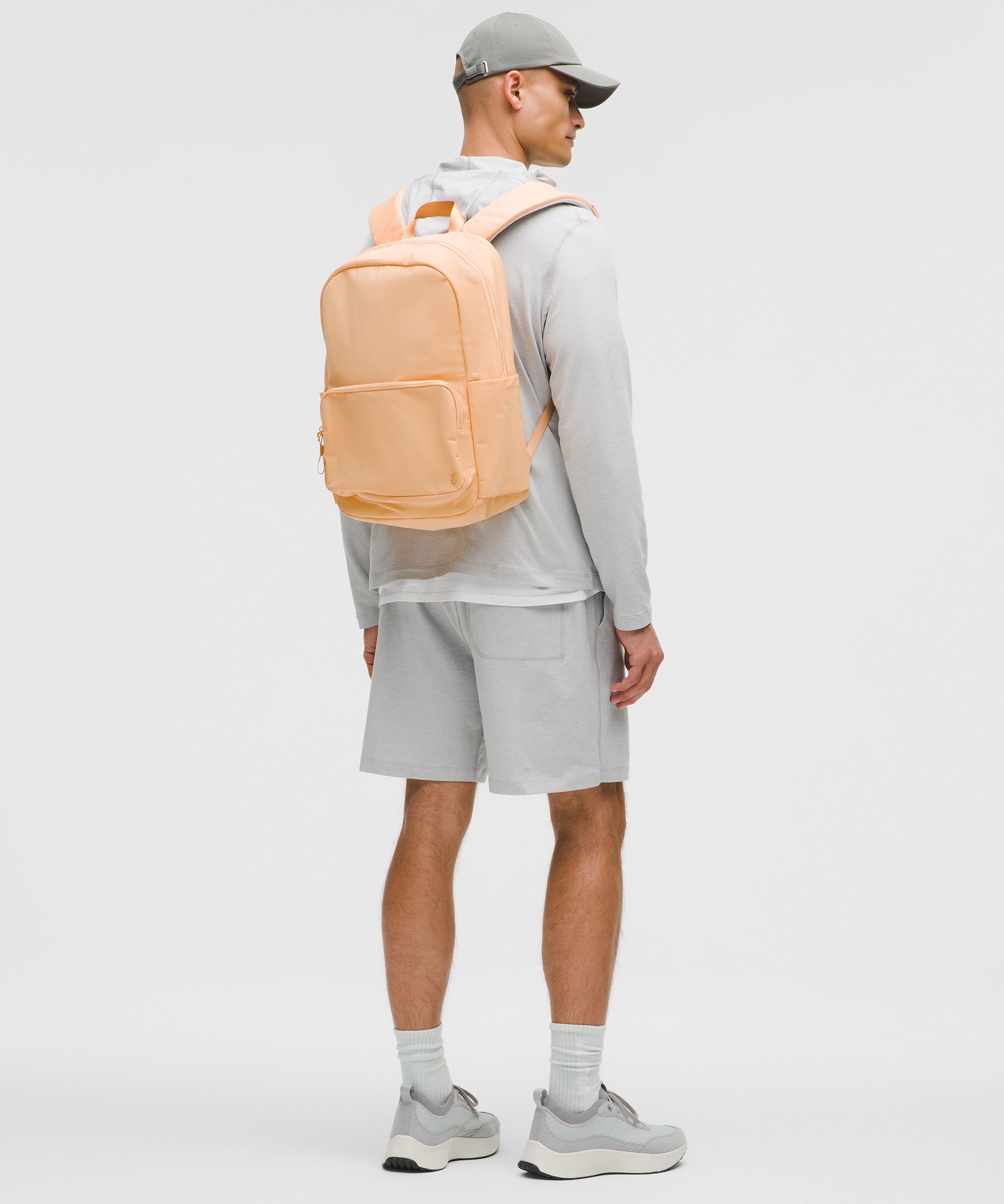 Lululemon - Everywhere Backpack 22l - Orange/rock Melon/ocean Air