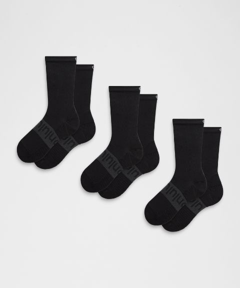 Носки Stride, средней высоты, 3 шт. — Lululemon