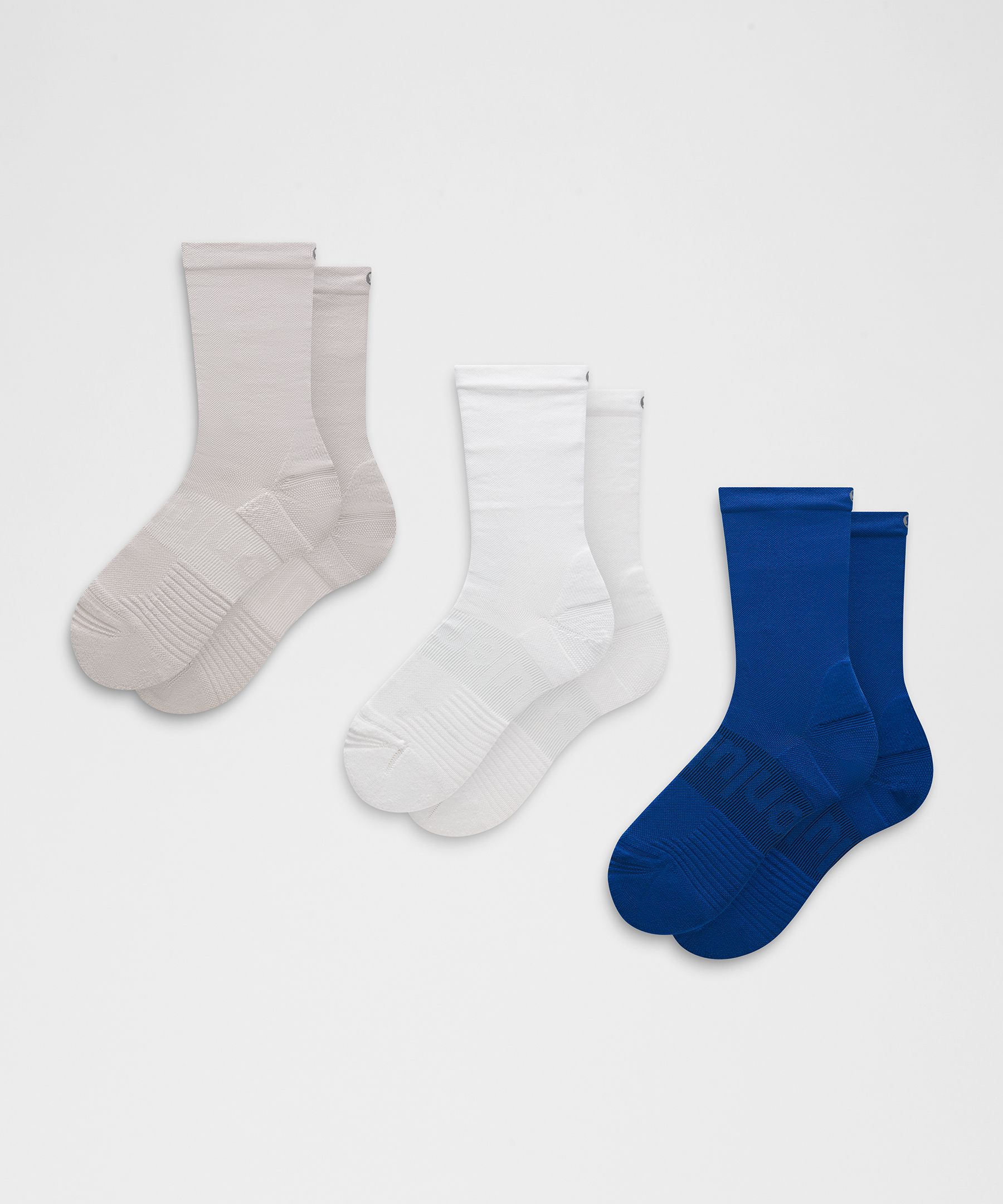 Unisex Power Stride Crew Socks *3 Pack