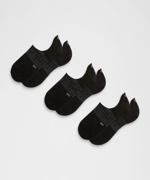 Носки Lululemon Power Stride No-Show унисекс, набор 3 шт