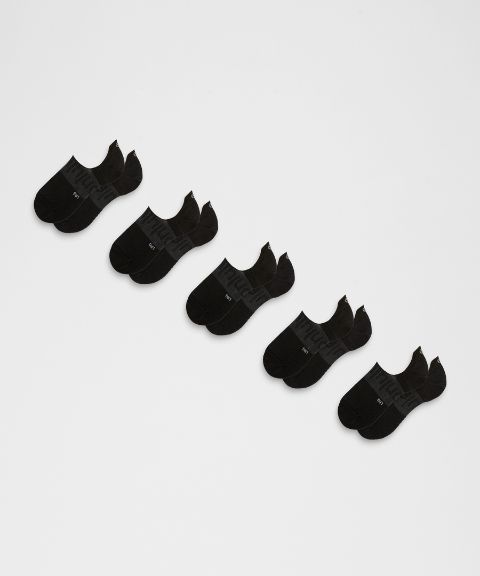 Носки Lululemon Power Stride No-Show унисекс, 5 пар